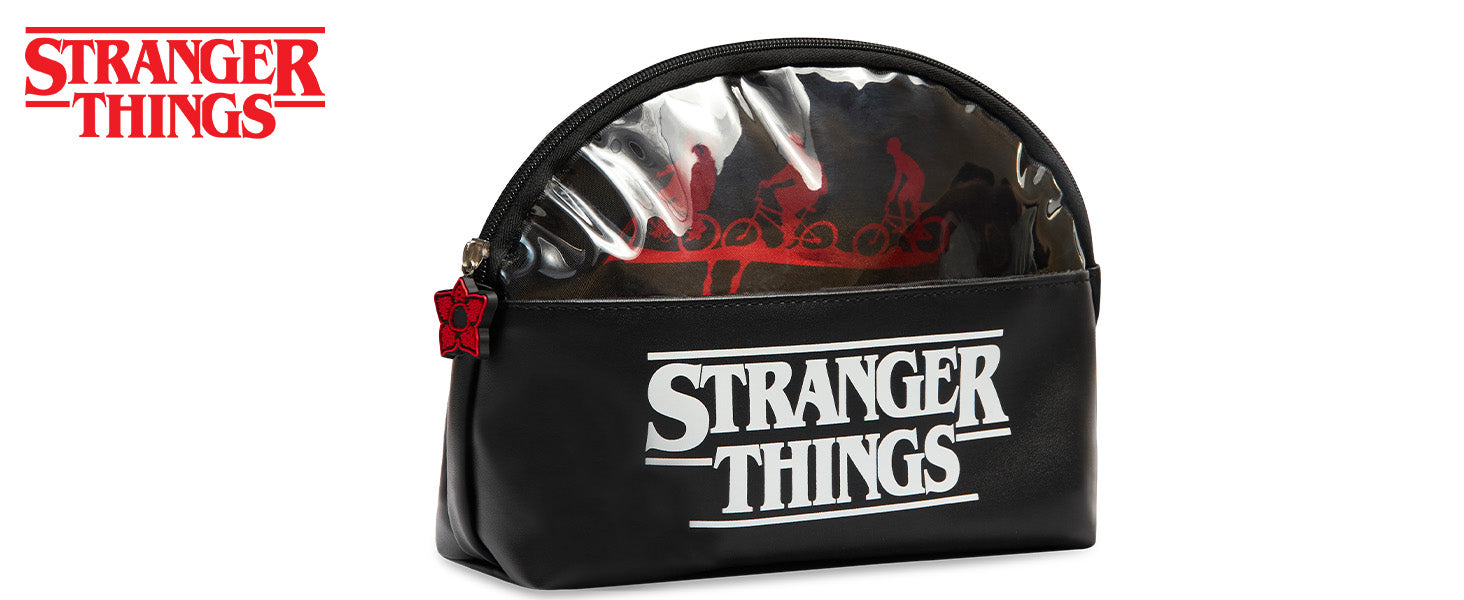 stranger-things-trousse-toilette-noire-rouge-zipp-e-voyage image 6