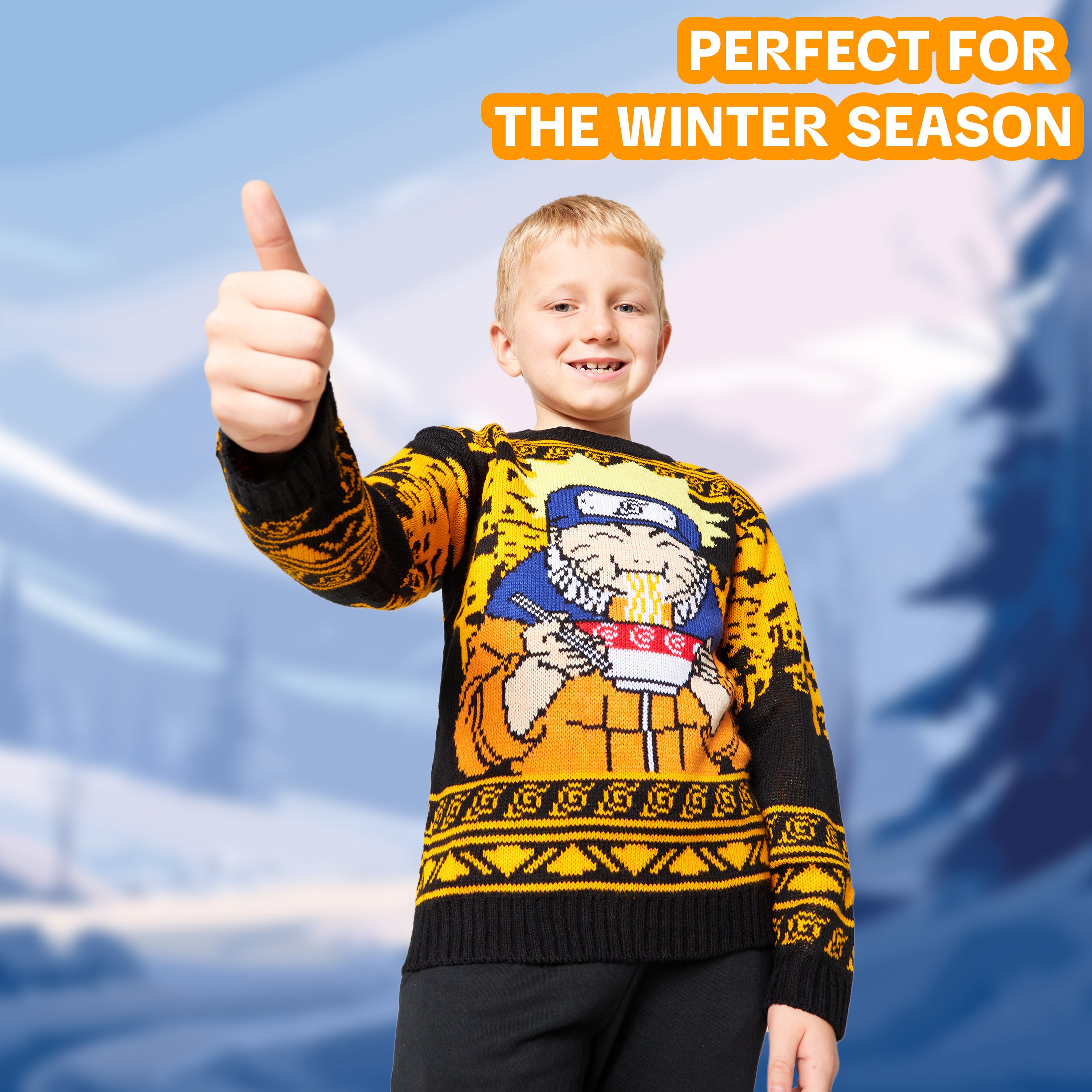 naruto-boys-pull-de-no-l-enfant-tricot-chaud-11-12-ans image 5