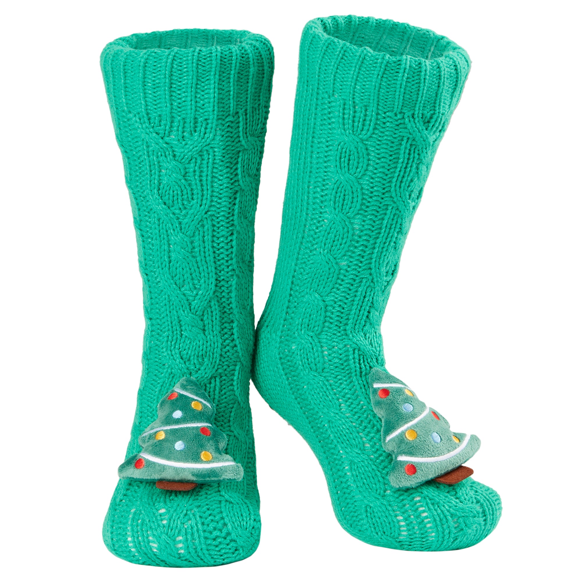 citycomfort-sapin-chaussettes-pilou-femme-noel-antidesrapantes image 1