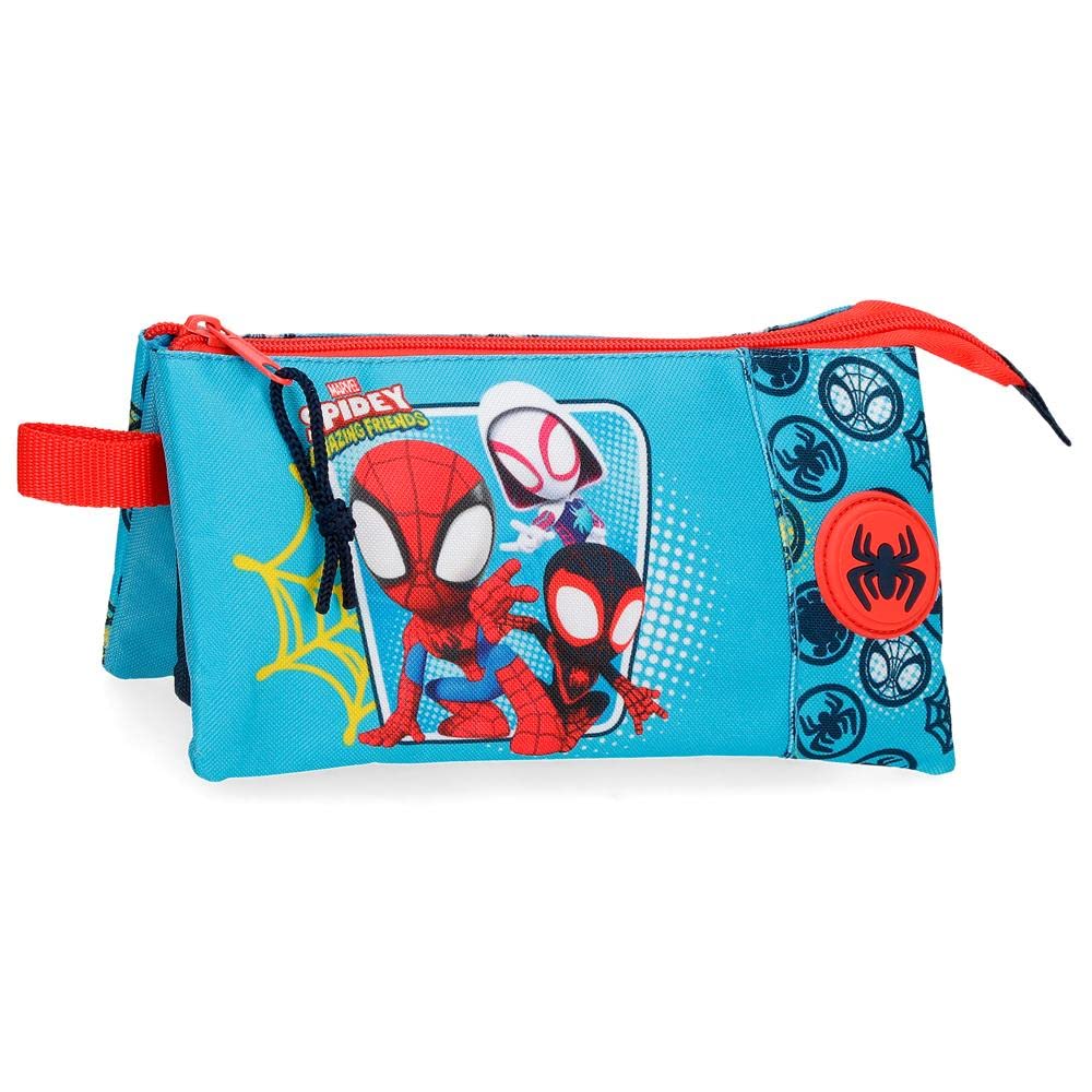 marvel-spidey-team-up-trousse-crayons-triple-cole image 1