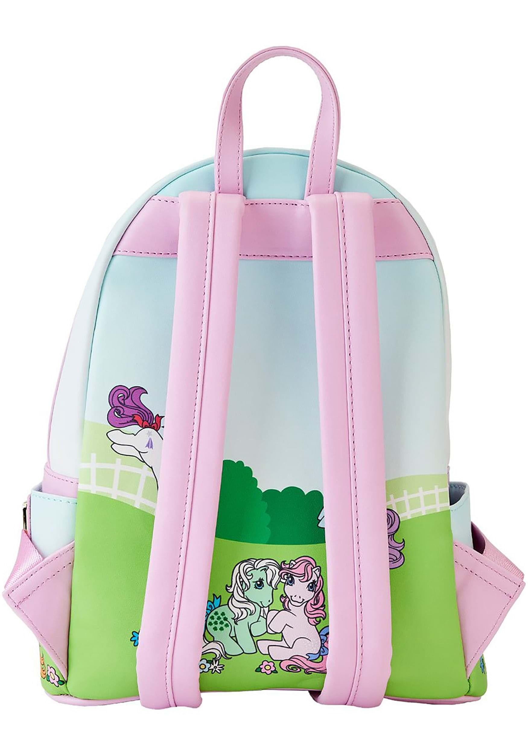 my-little-pony-stable-mlpbk0022-mini-sac-dos-bleu-cuir-vegan image 2