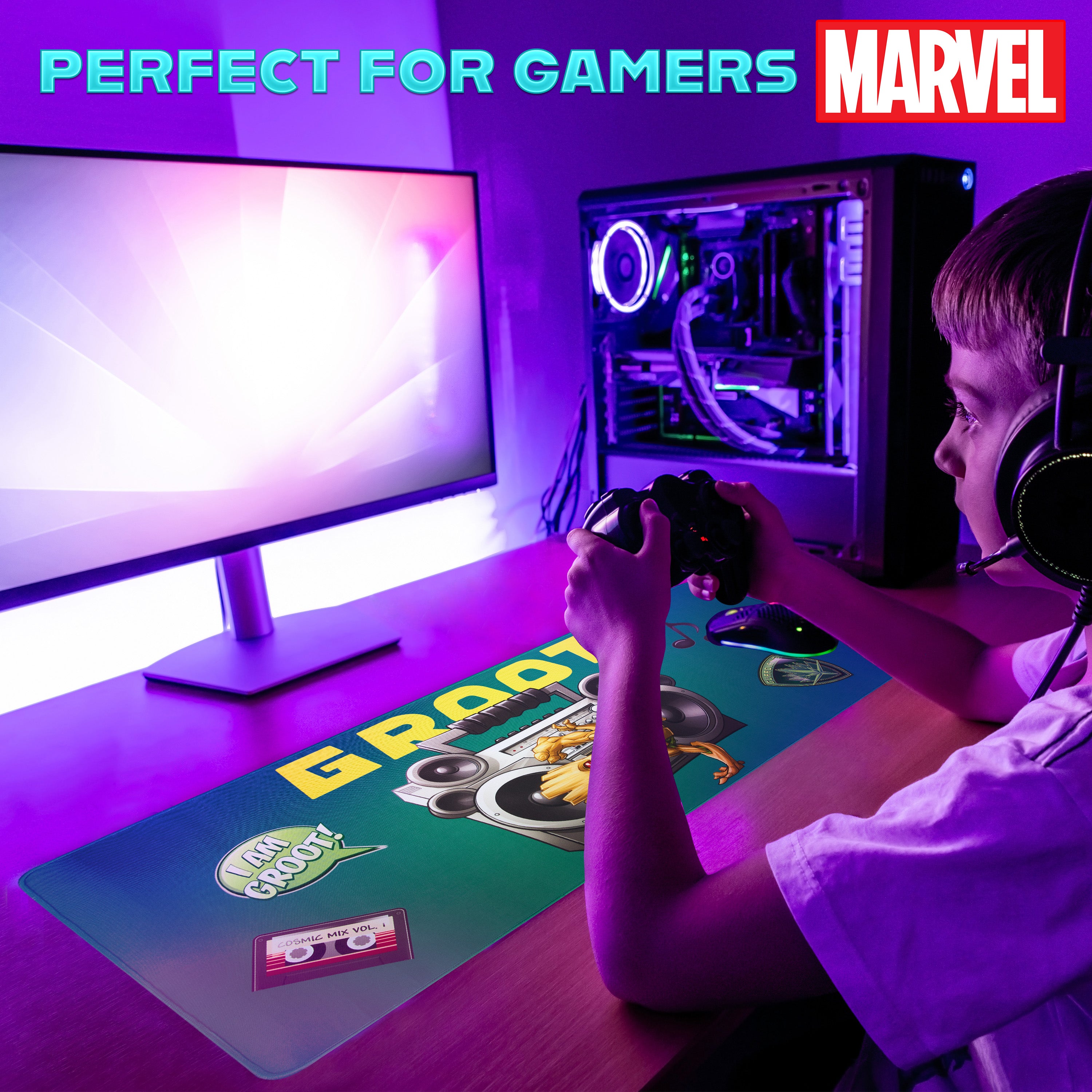 marvel-groot-tapis-de-bureau-i-am-groot-vert-79-5x35-5-cm-antid-rapant image 6
