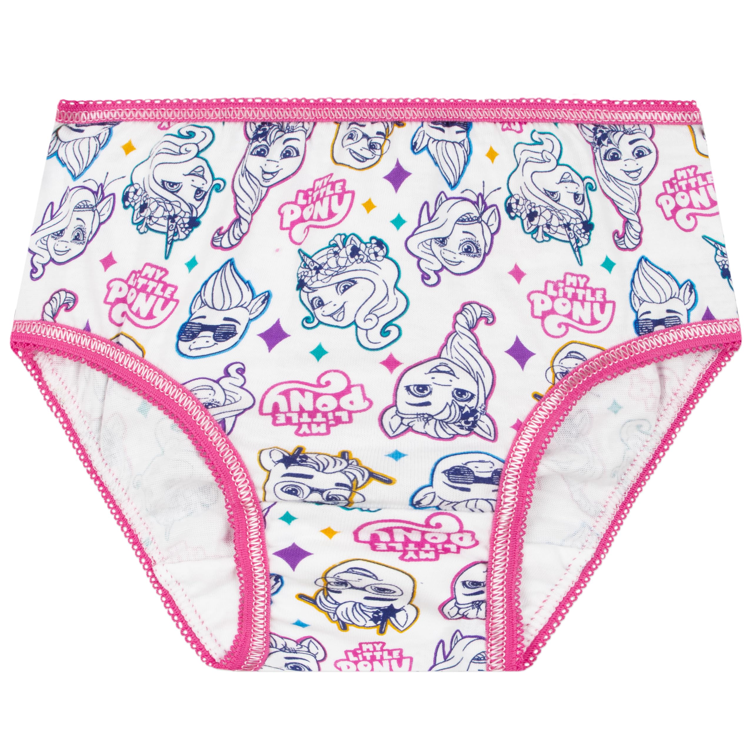 my-little-pony-pack-5-culottes-fille-coton-6-7-ans image 2