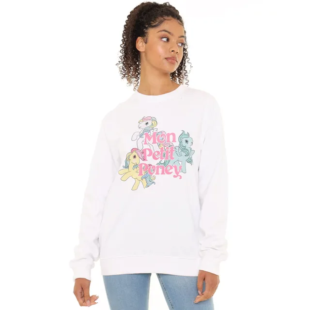 my-little-pony-mon-petit-pony-sweat-femme-blanc-s image 1