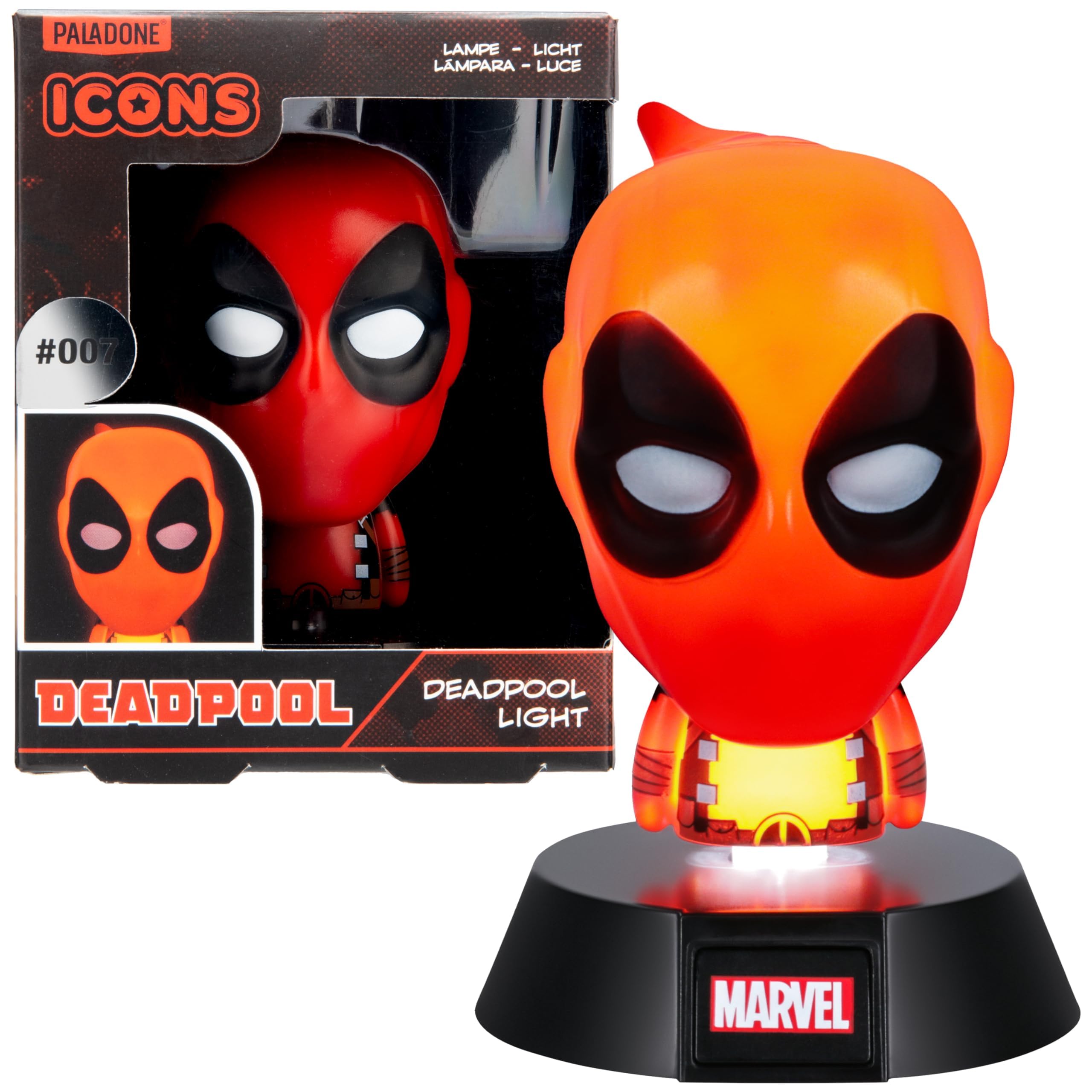 marvel-deadpool-lampe-ic-ne-3d-veilleuse-bureau-piles-aaa image 7