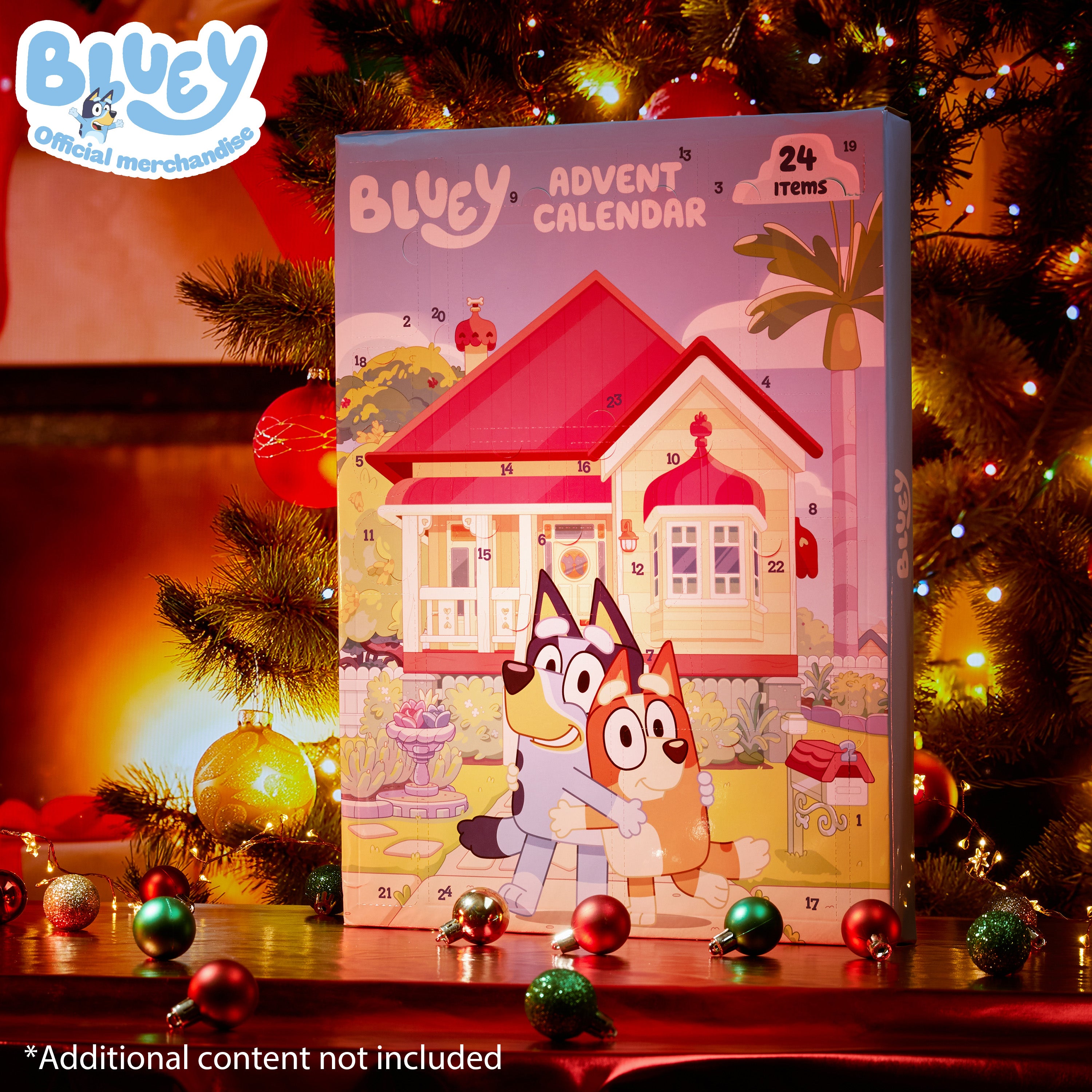 bluey-calendrier-de-l-avent-2025-papeterie-24-surprises image 2