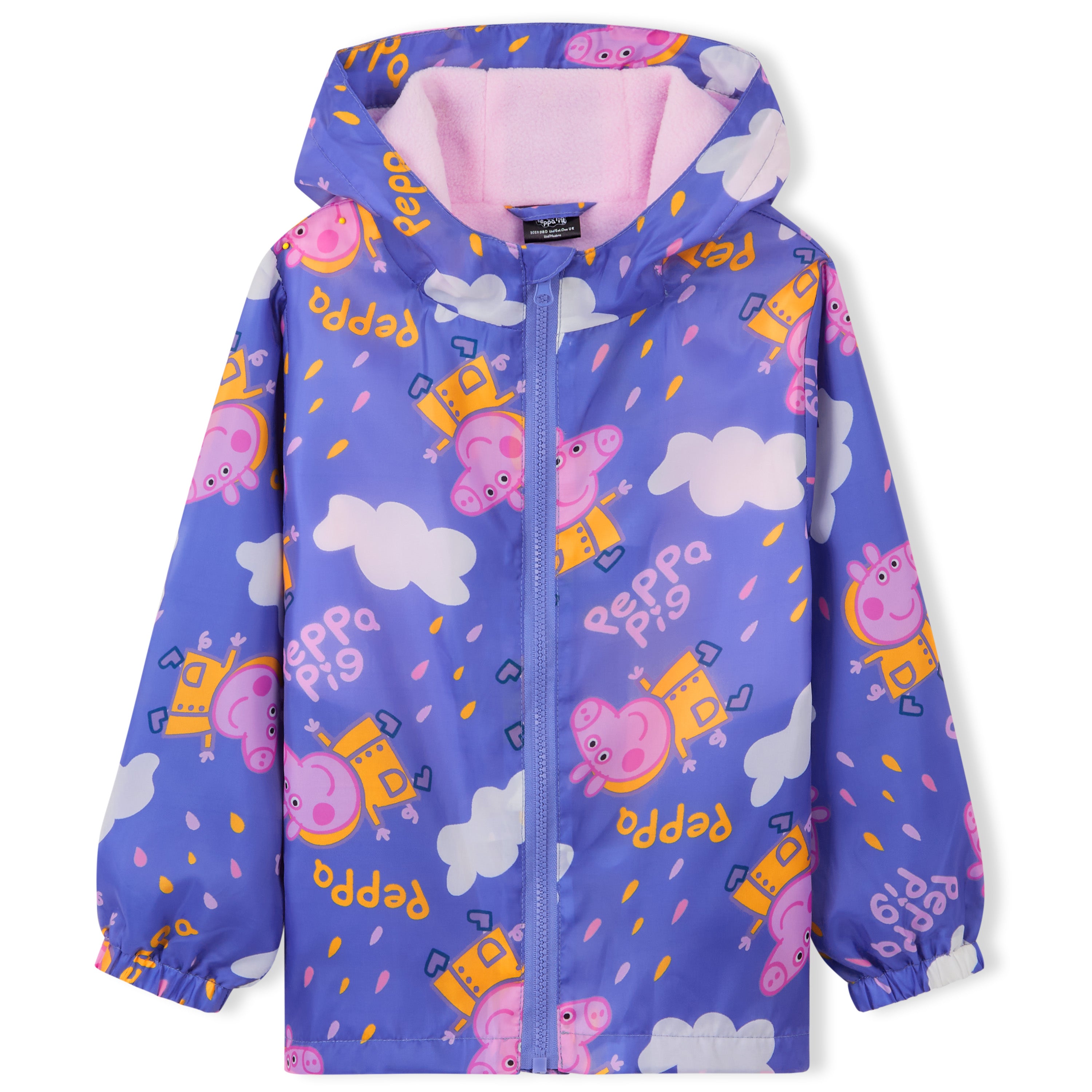 peppa-pig-veste-pluie-fille-polaire-2-6-ans-imperm-able image 1