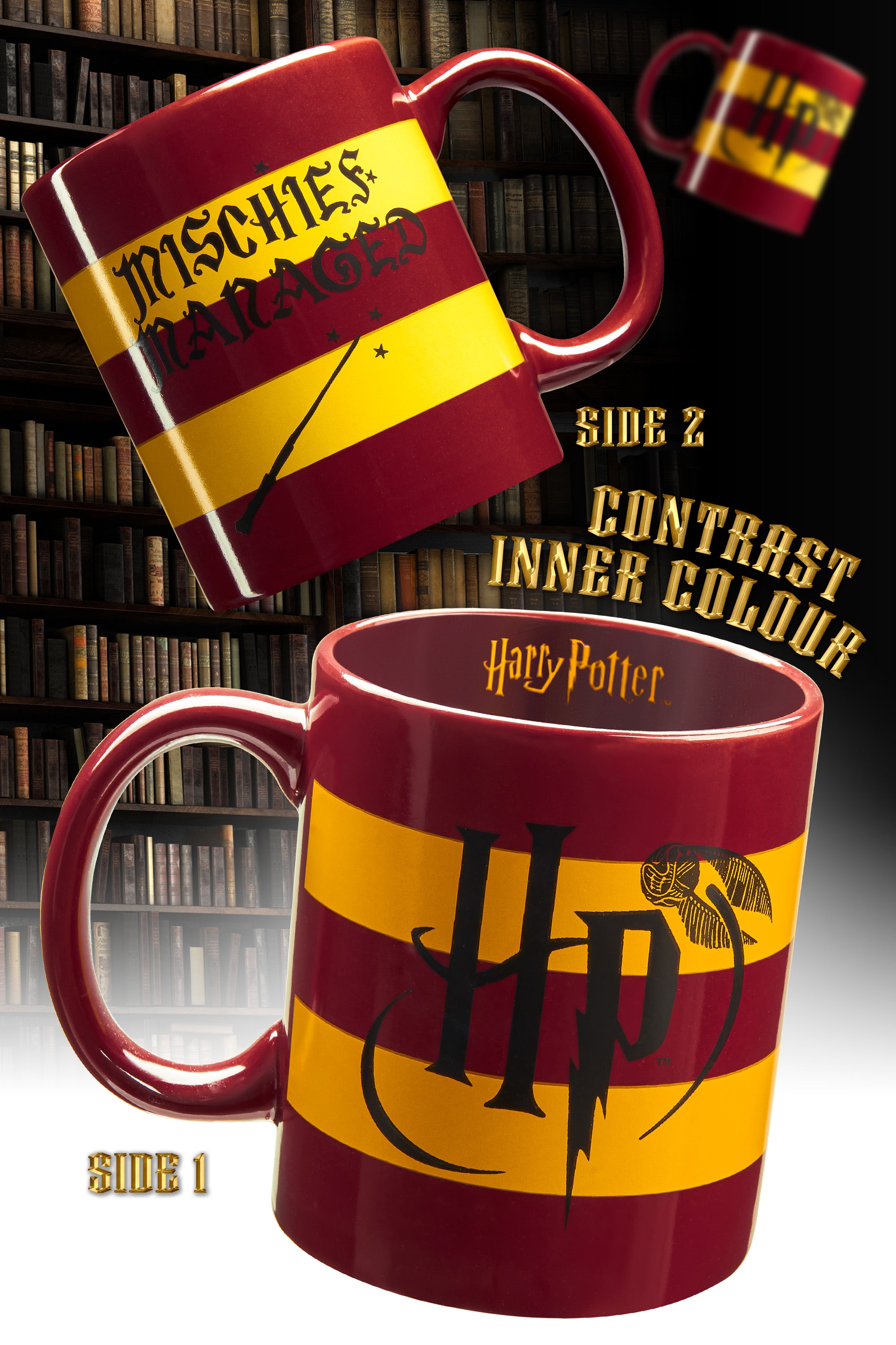harry-potter-coffret-mug-c-ramique-325ml-chaussettes-jaune image 5