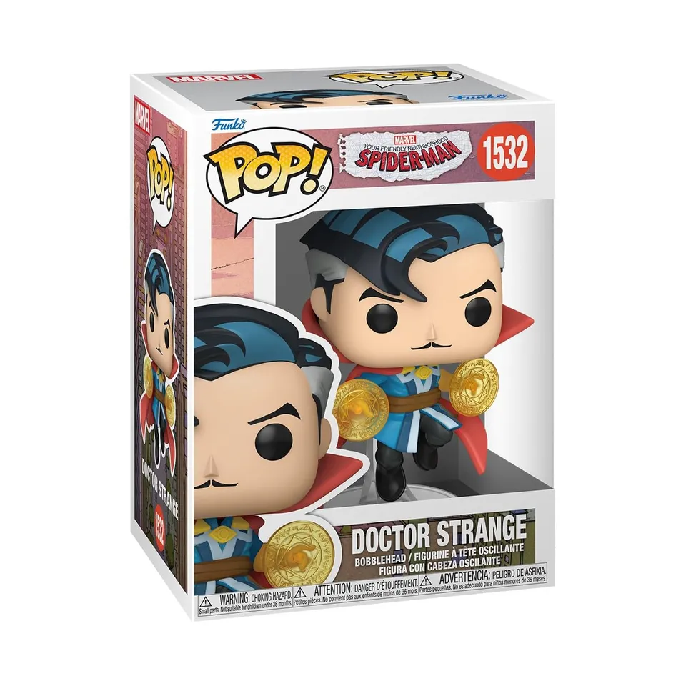 funko-pop-marvel-doctor-strange-figurine-vinyle-animated image 1