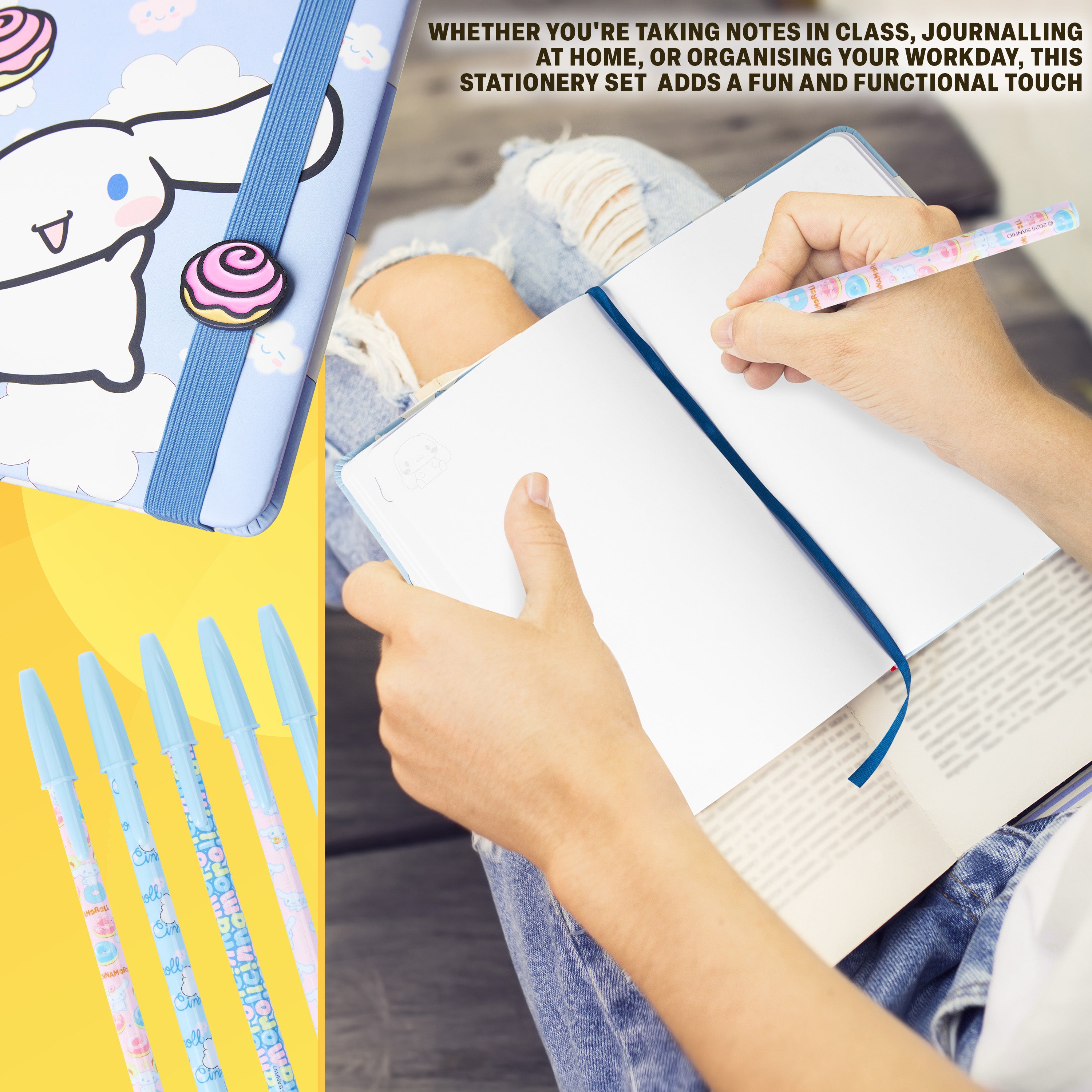 get-trend-cinnamoroll-kit-papeterie-kawaii-bleu image 2