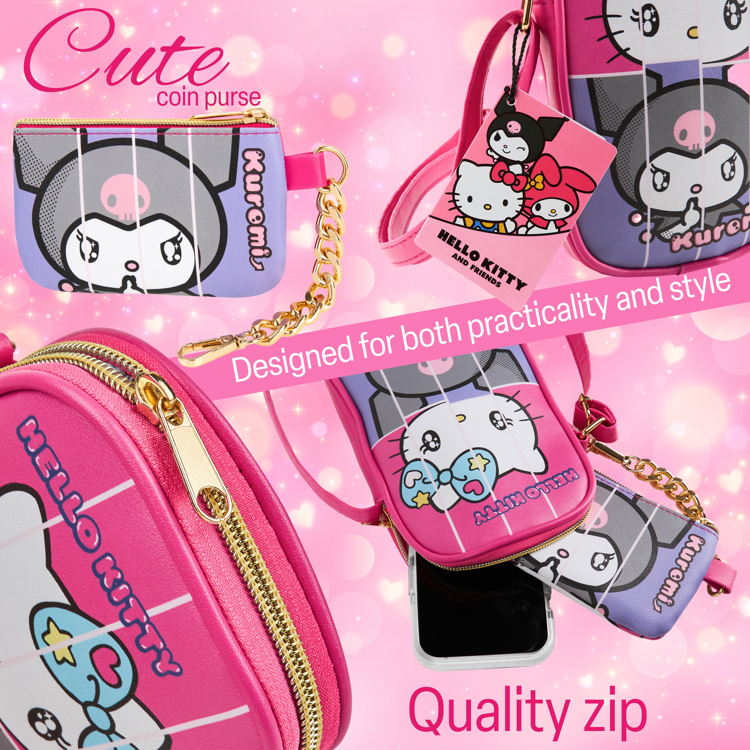 hello-kitty-sac-bandouli-re-fille-2-en-1-porte-monnaie image 4