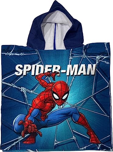 marvel-poncho-de-bain-spiderman-50x100-cm-taille-unique image 4