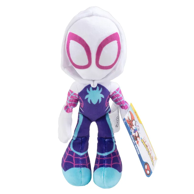 marvel-spidey-super-amis-ghost-spider-peluche-20-cm image 1