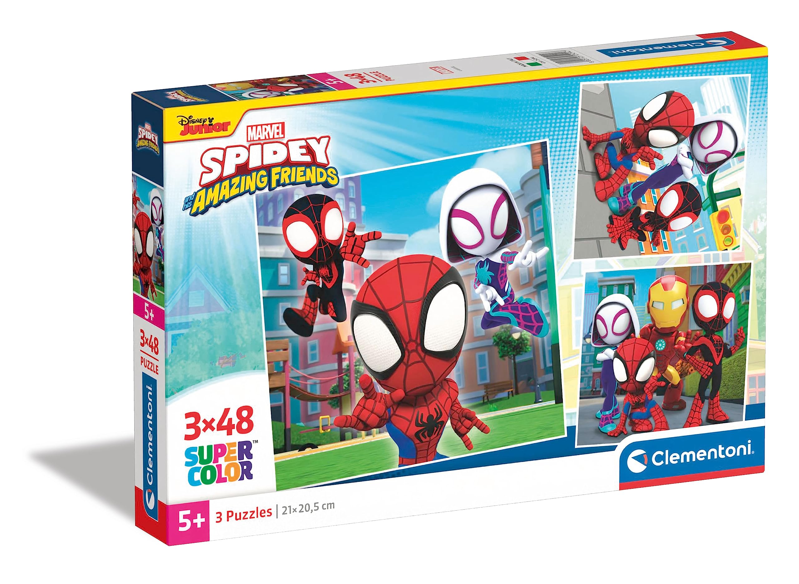 marvel-spidey-puzzle-3x48-pi-ces-5-ans-32x22-cm image 1