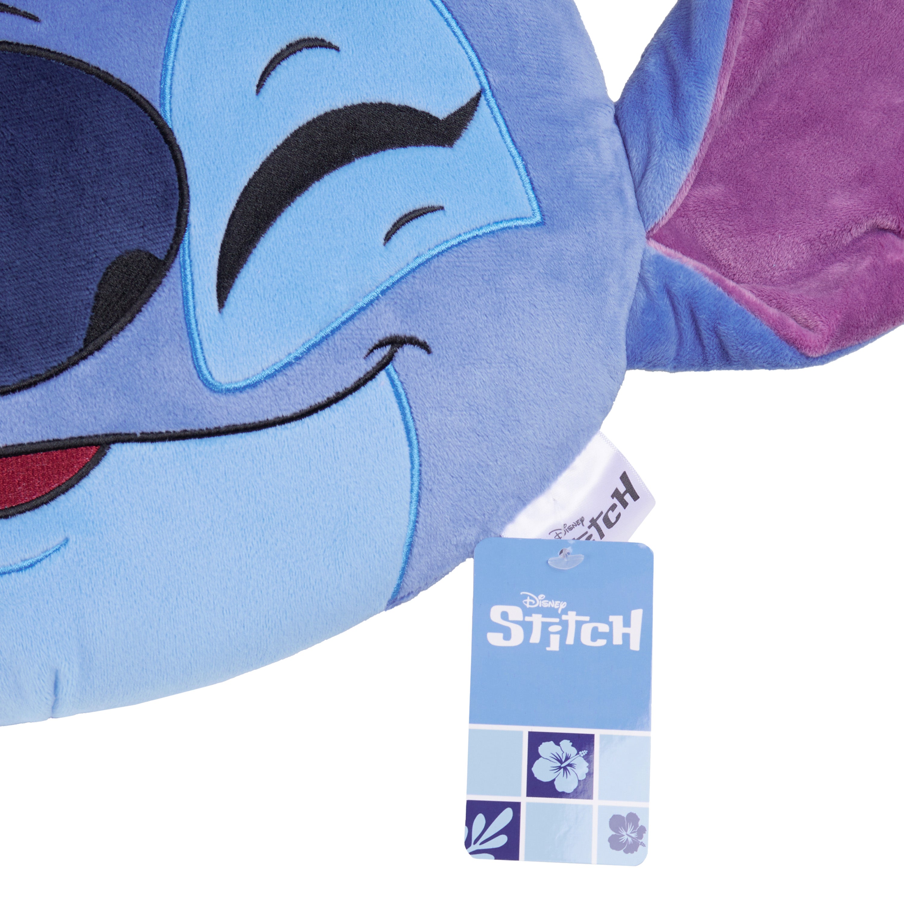 disney-stitch-coussin-peluche-bleu-violet-39-5x31-cm image 6