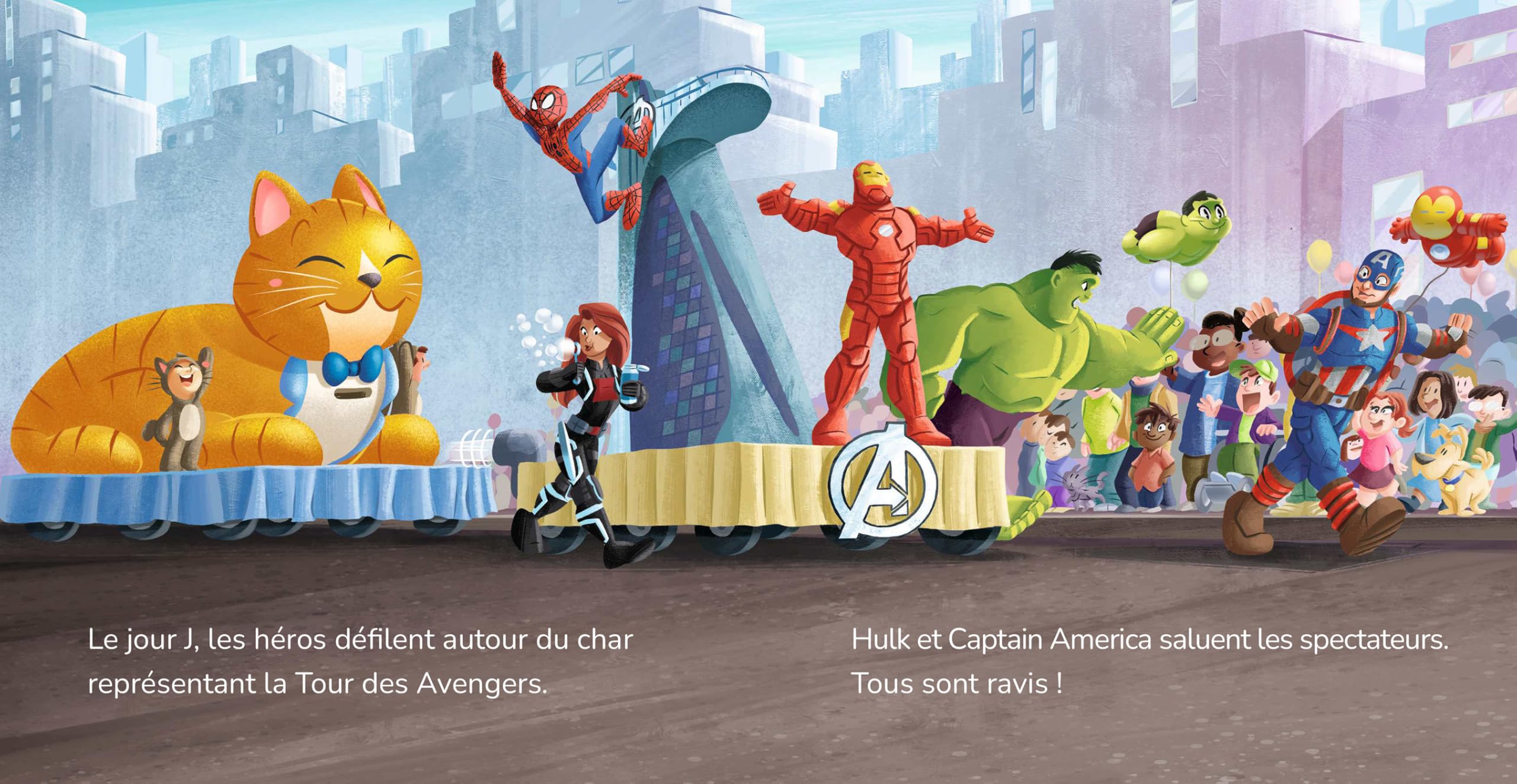 marvel-mes-premi-res-histoires-spider-man-sauve-la-parade-livre image 3