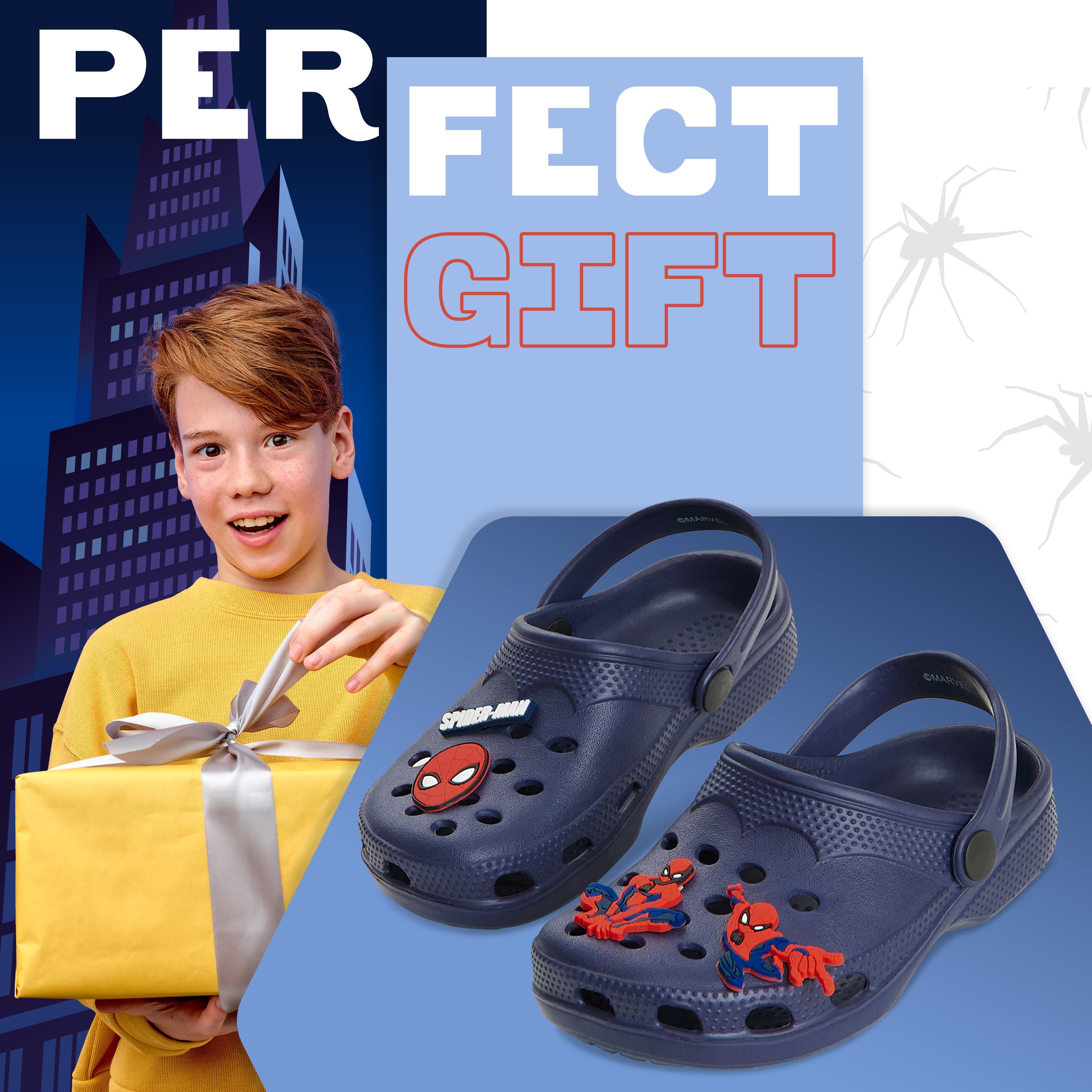 marvel-spiderman-sabots-gar-on-clogs-bleu-marine-28 image 3