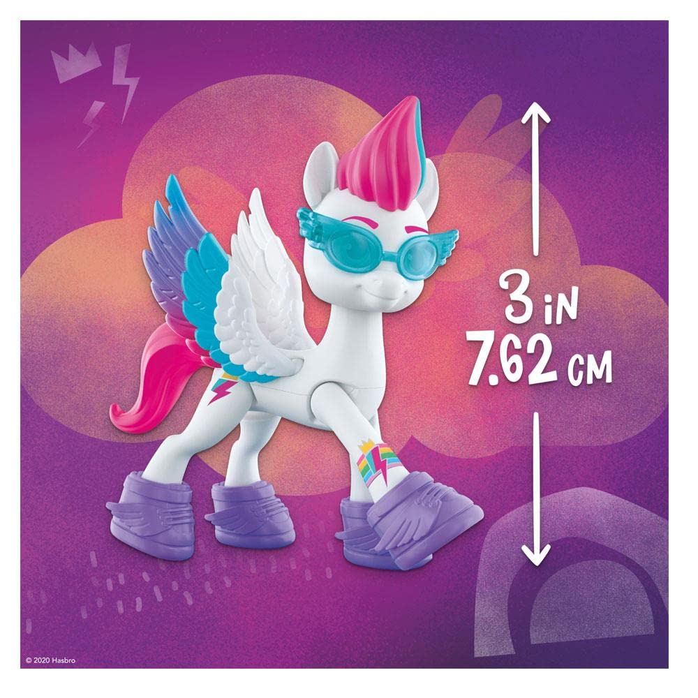 my-little-pony-new-generation-aventure-de-cristal-zipp-figurine-7-5-cm image 6