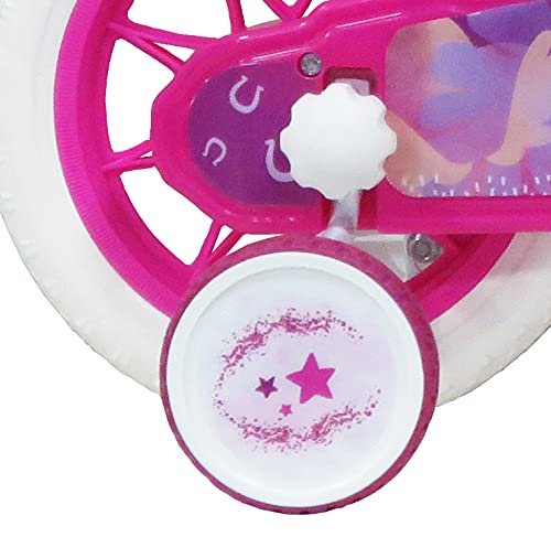 my-little-pony-v-lo-enfant-12-pouces-blanc-fuchsia-panier image 5