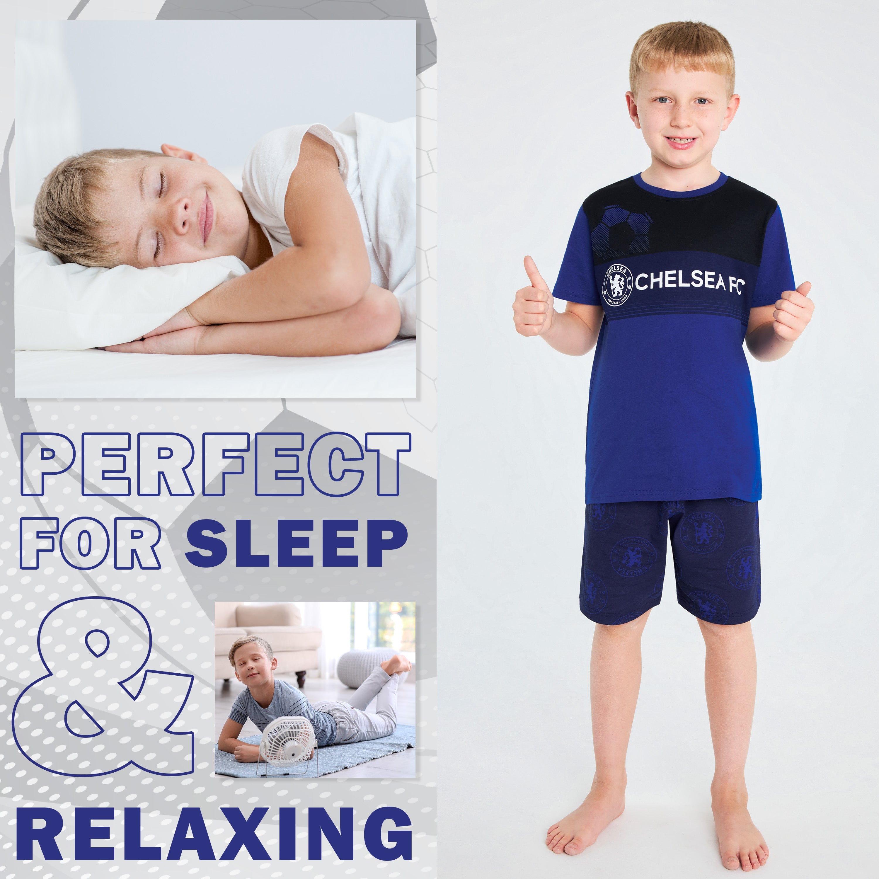 chelsea-pyjama-gar-on-court-coton-7-8-ans image 4