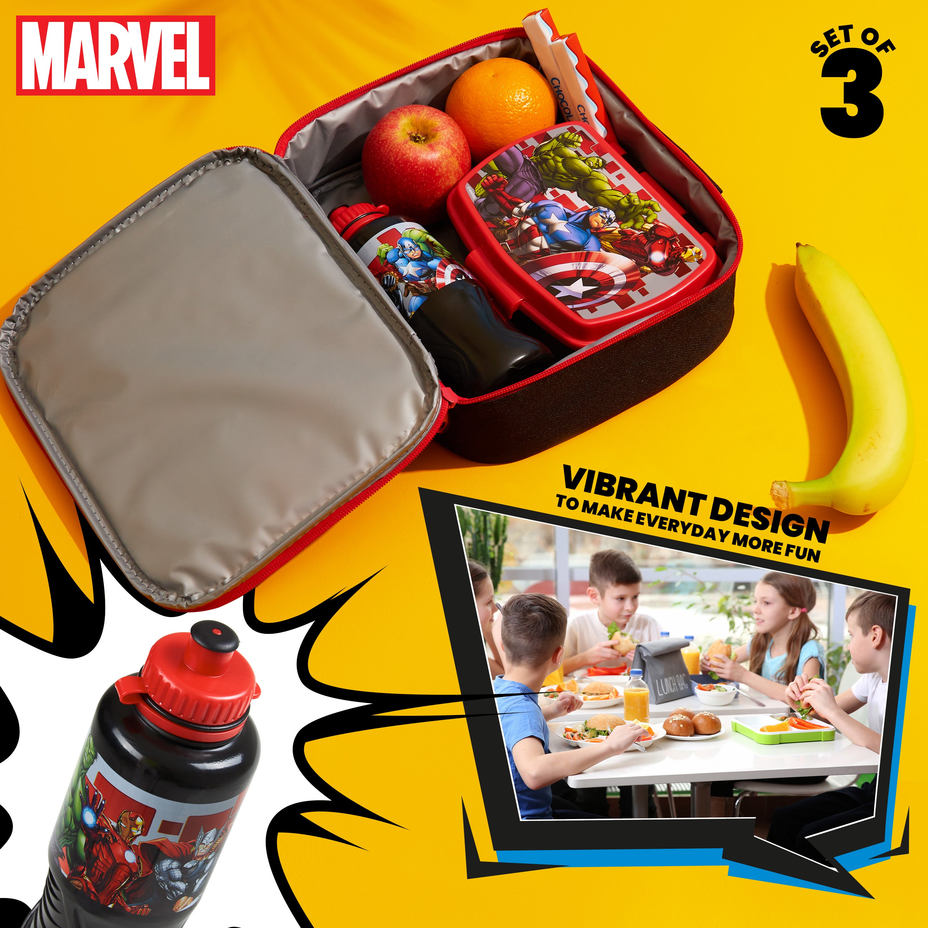 marvel-avengers-set-go-ter-3-pi-ces-isotherme-430-ml image 6