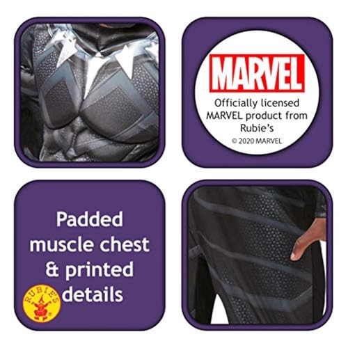 rubie-s-d-guisement-black-panther-enfant-9-10-ans-masque image 8