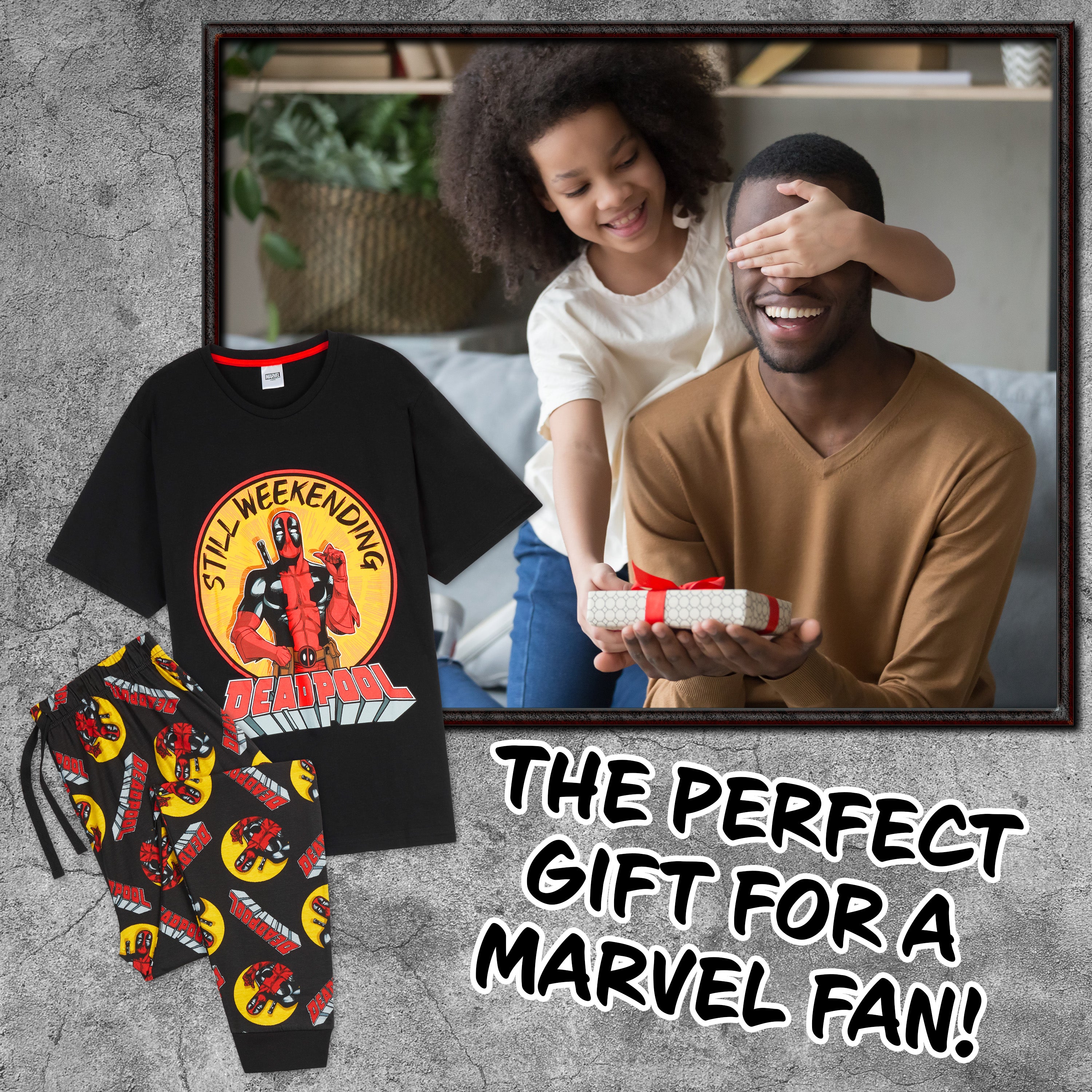 marvel-deadpool-ensemble-pyjama-long-homme-souple image 3