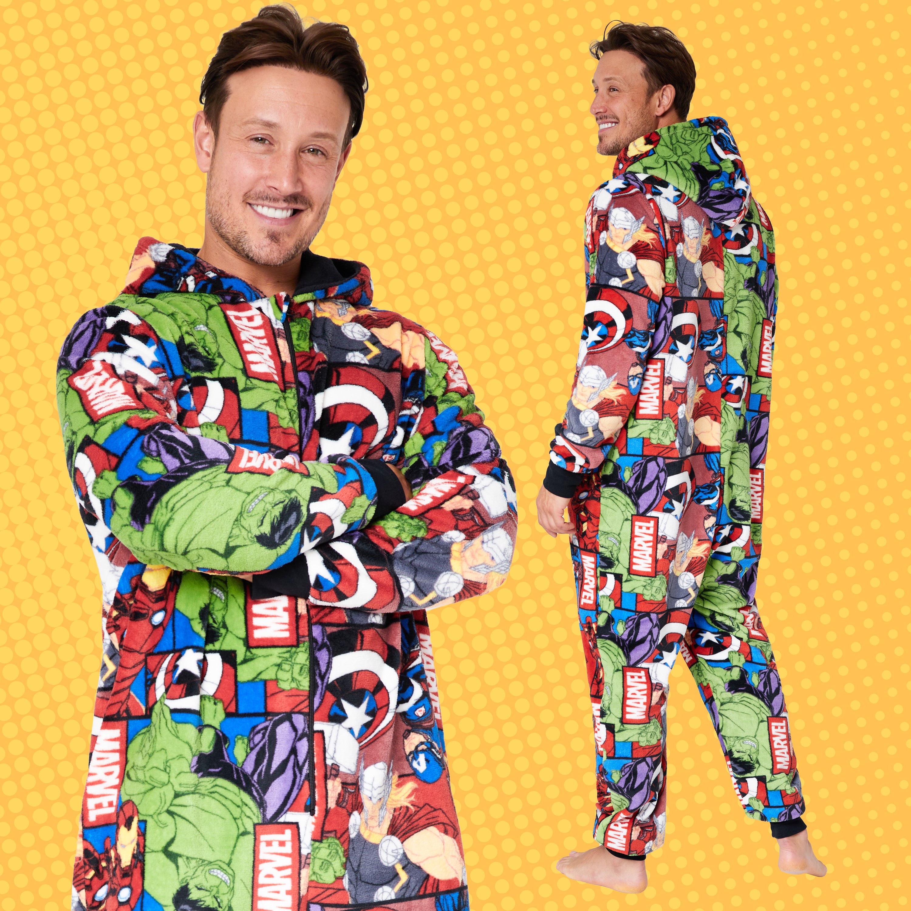 marvel-men-grenouill-re-polaire-avengers-multicolore image 3