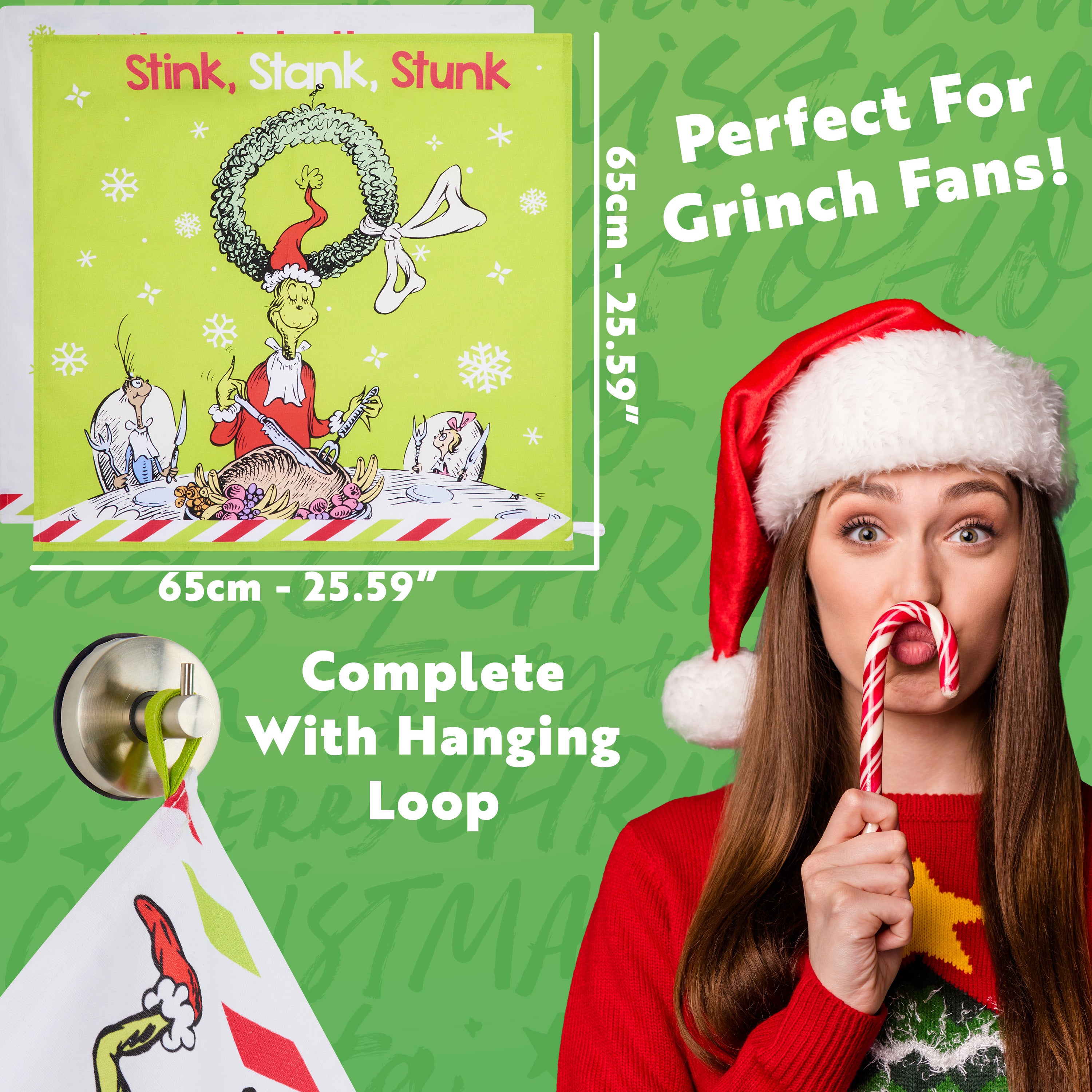 the-grinch-torchons-cuisine-coton-lot-de-2-no-l image 6