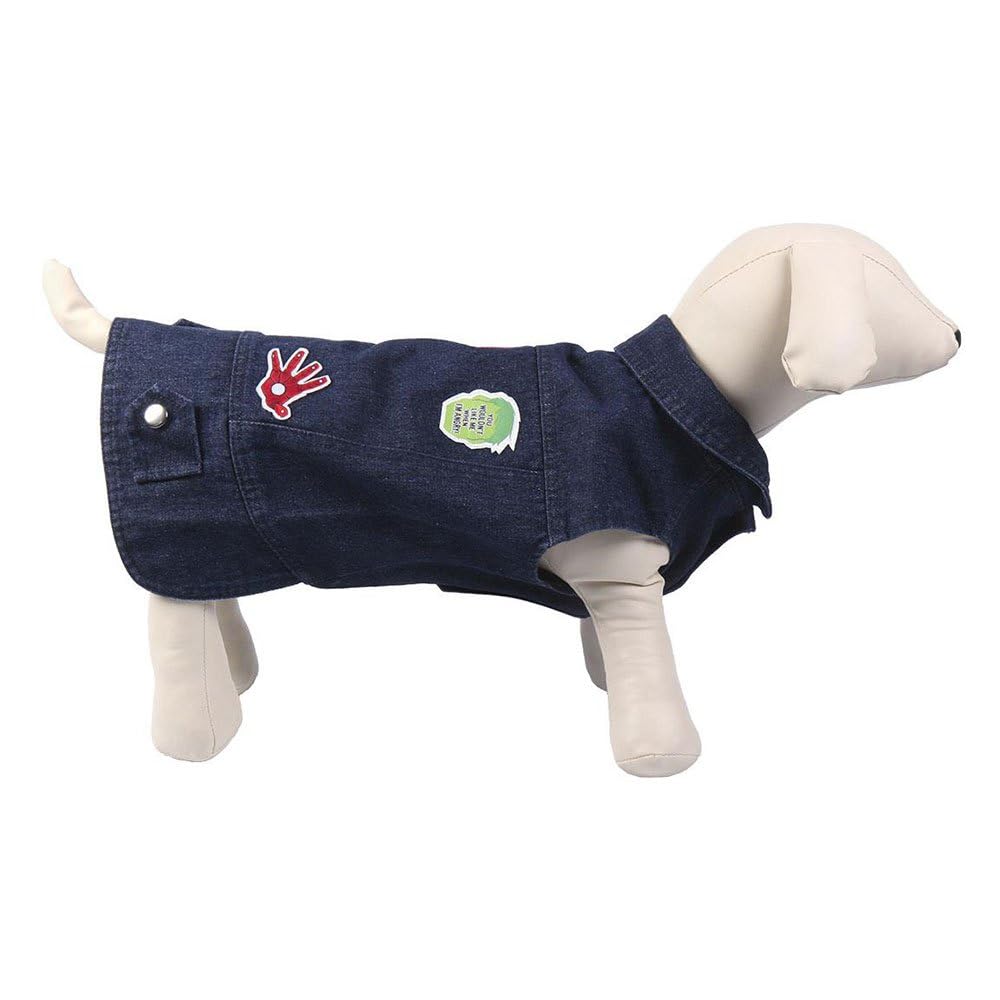 marvel-veste-chien-denim-taille-s-coton-22-cm image 3