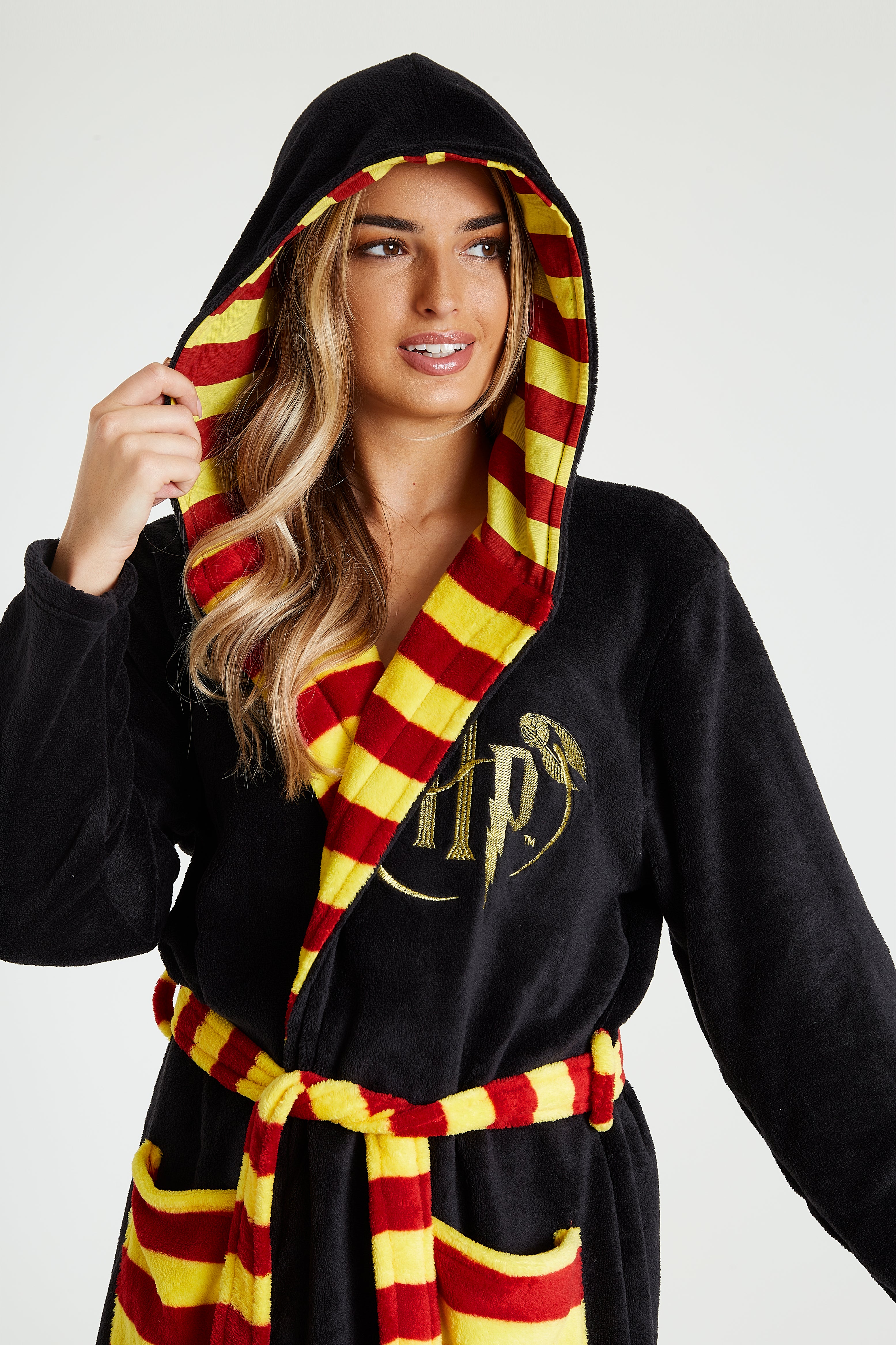 harry-potter-peignoir-polaire-adulte-capuche-taille-m image 5