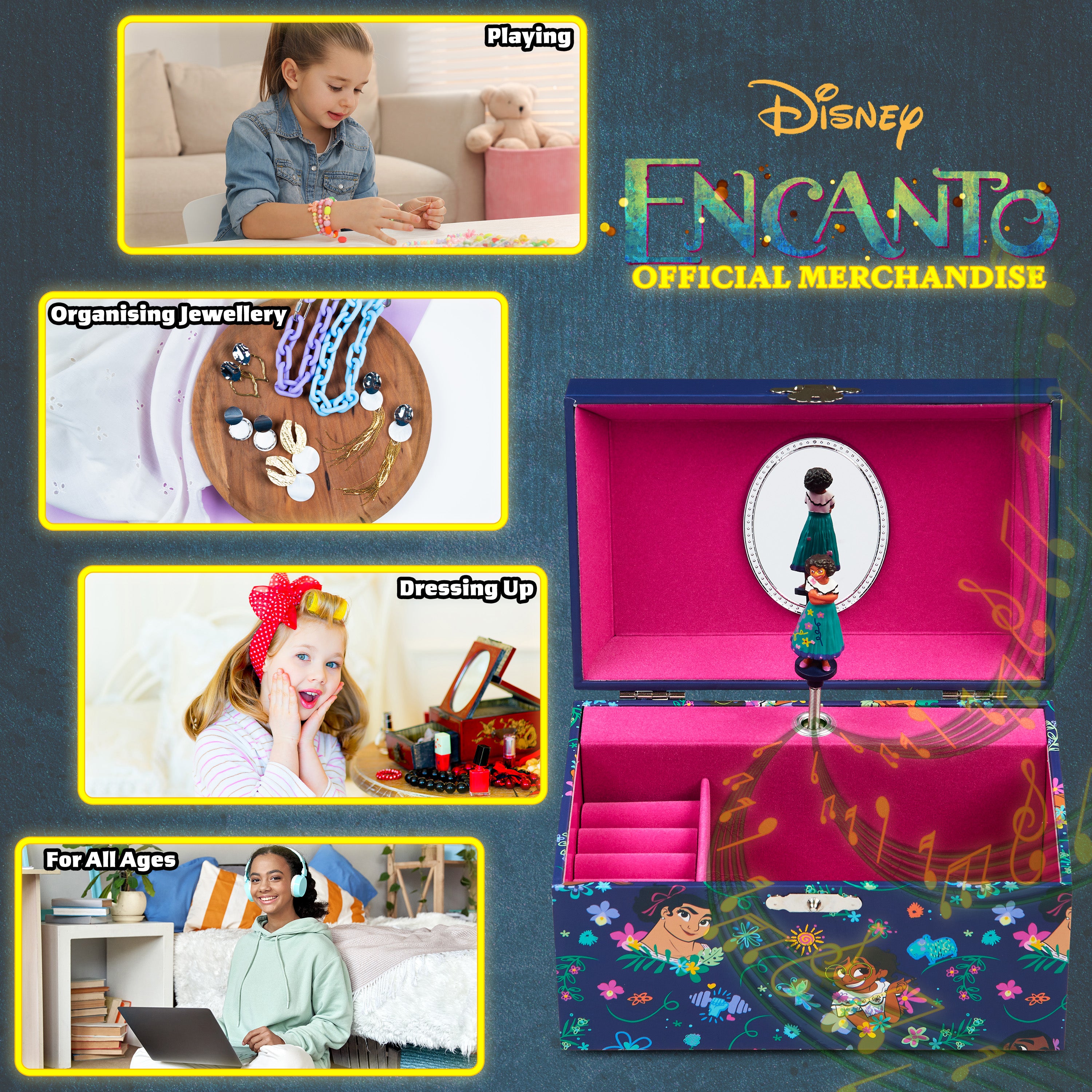 disney-encanto-bo-te-bijoux-musicale-mirabel-multicolore image 5