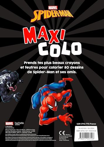 marvel-spider-man-maxi-colo-cahier-coloriage-48-pages image 5