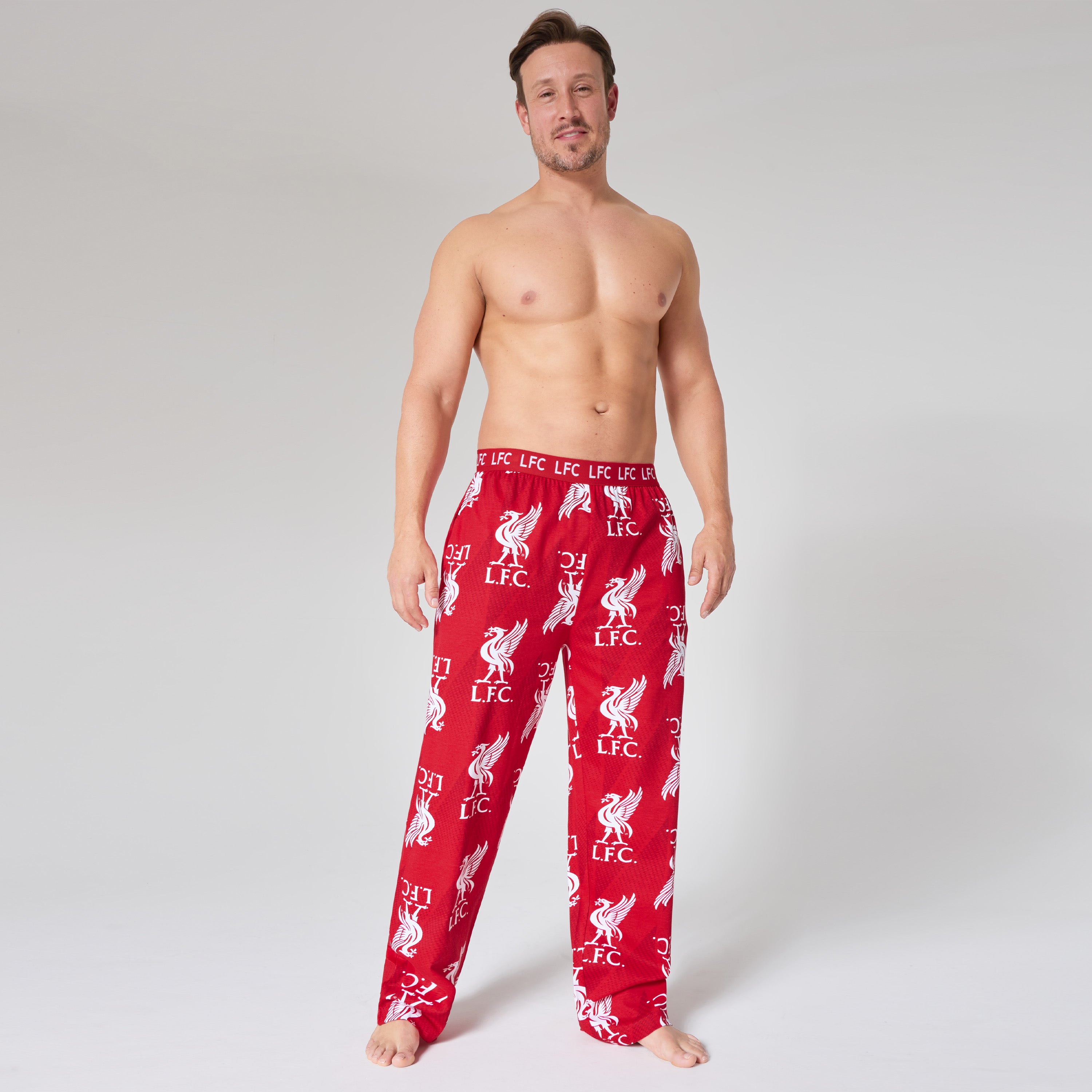 liverpool-fc-pantalon-pyjama-homme-coton-bas-nuit image 3
