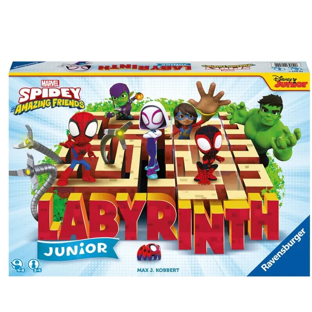 ravensburger-labyrinthe-junior-spidey-jeu-soci-t-4-ans image 1