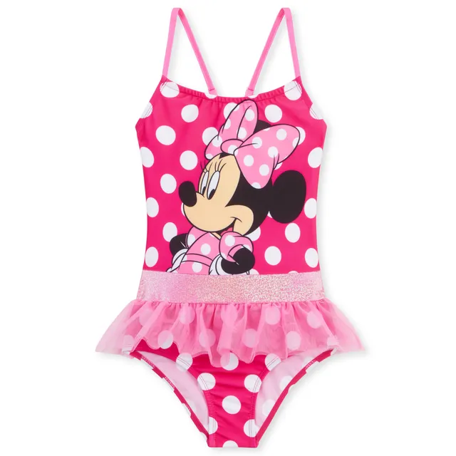 disney-minnie-maillot-de-bain-fille-une-pi-ce-2-6-ans image 1