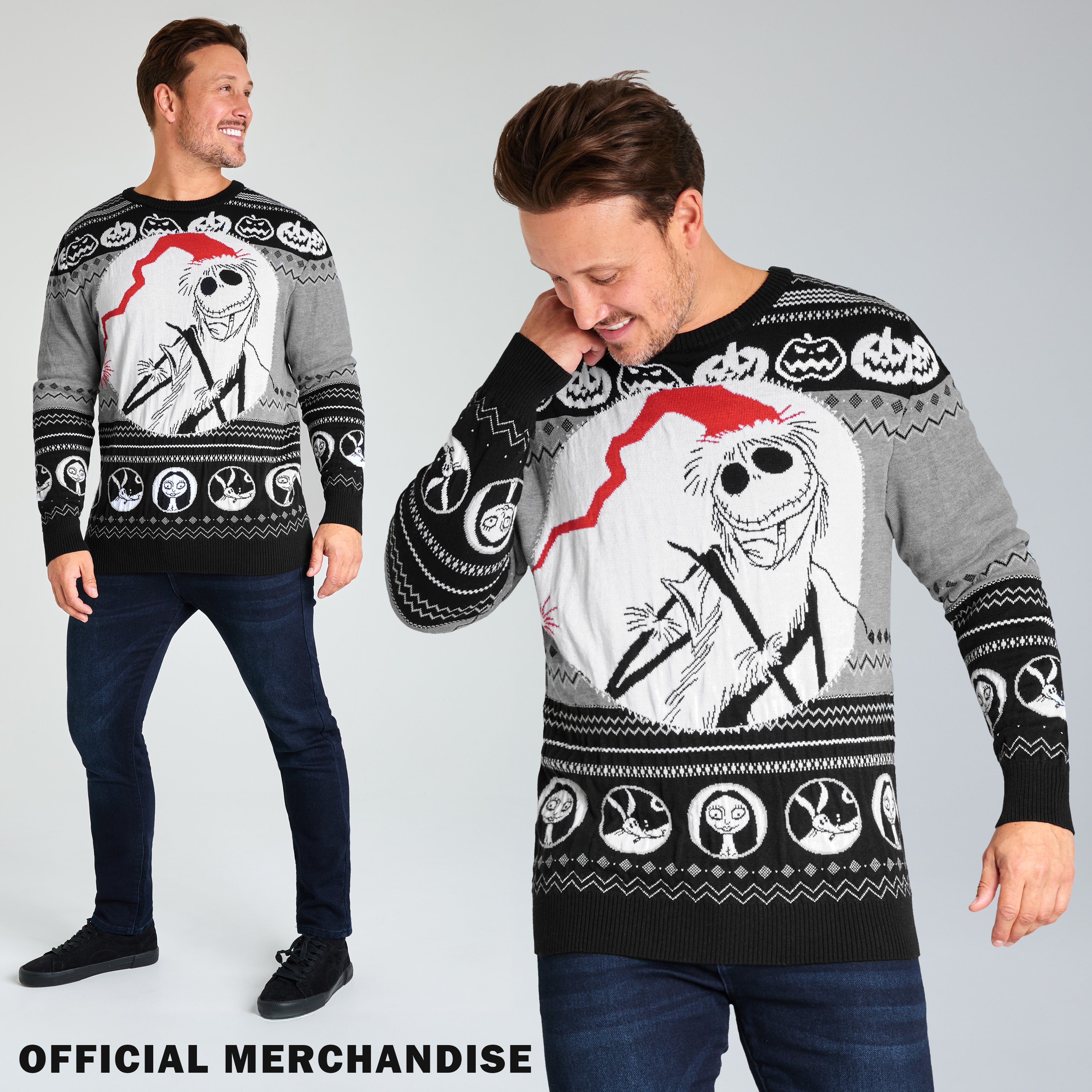 disney-pull-de-no-l-homme-col-rond-chaud-taille-m image 4