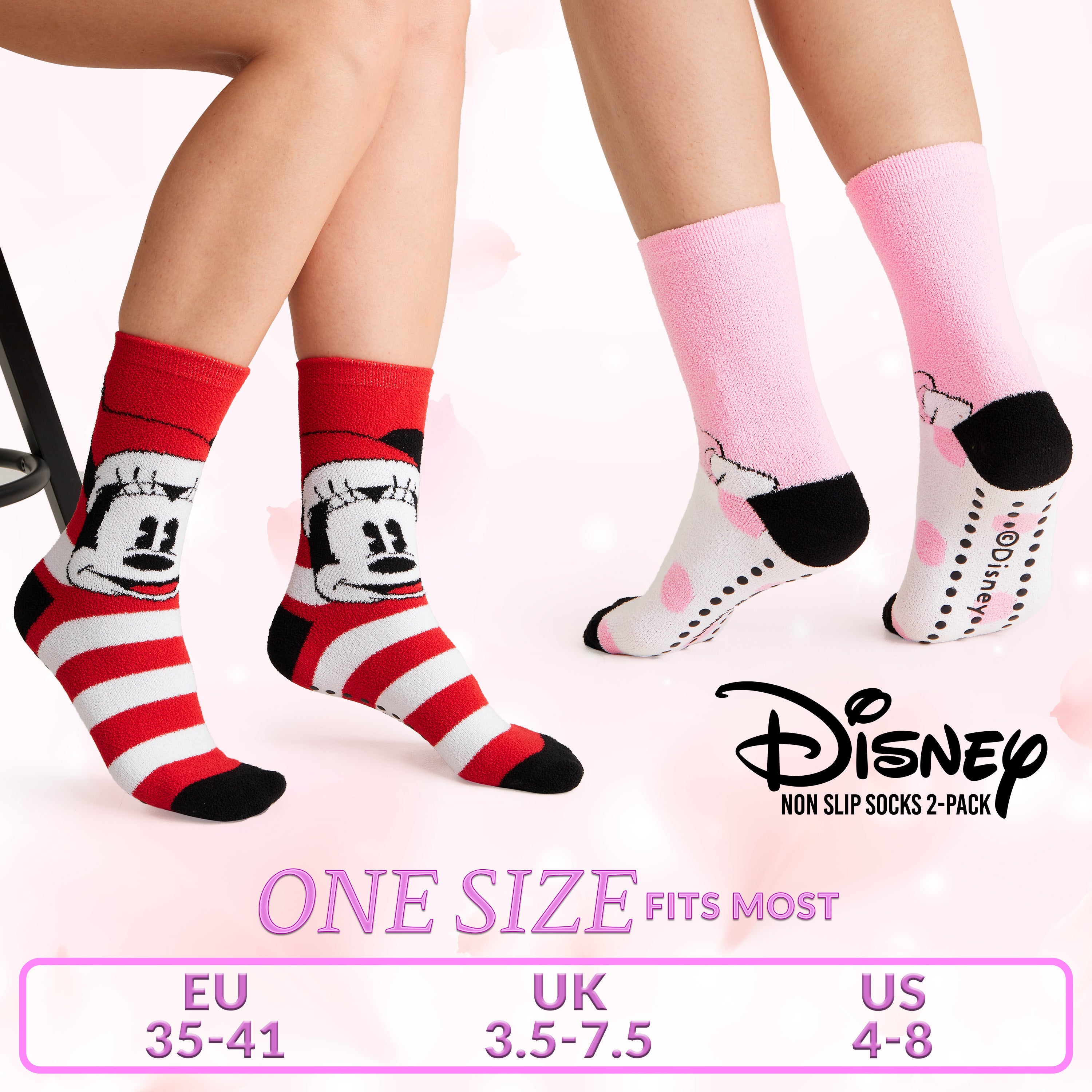 disney-chaussettes-pilou-femme-lot-2-mickey-daisy image 6