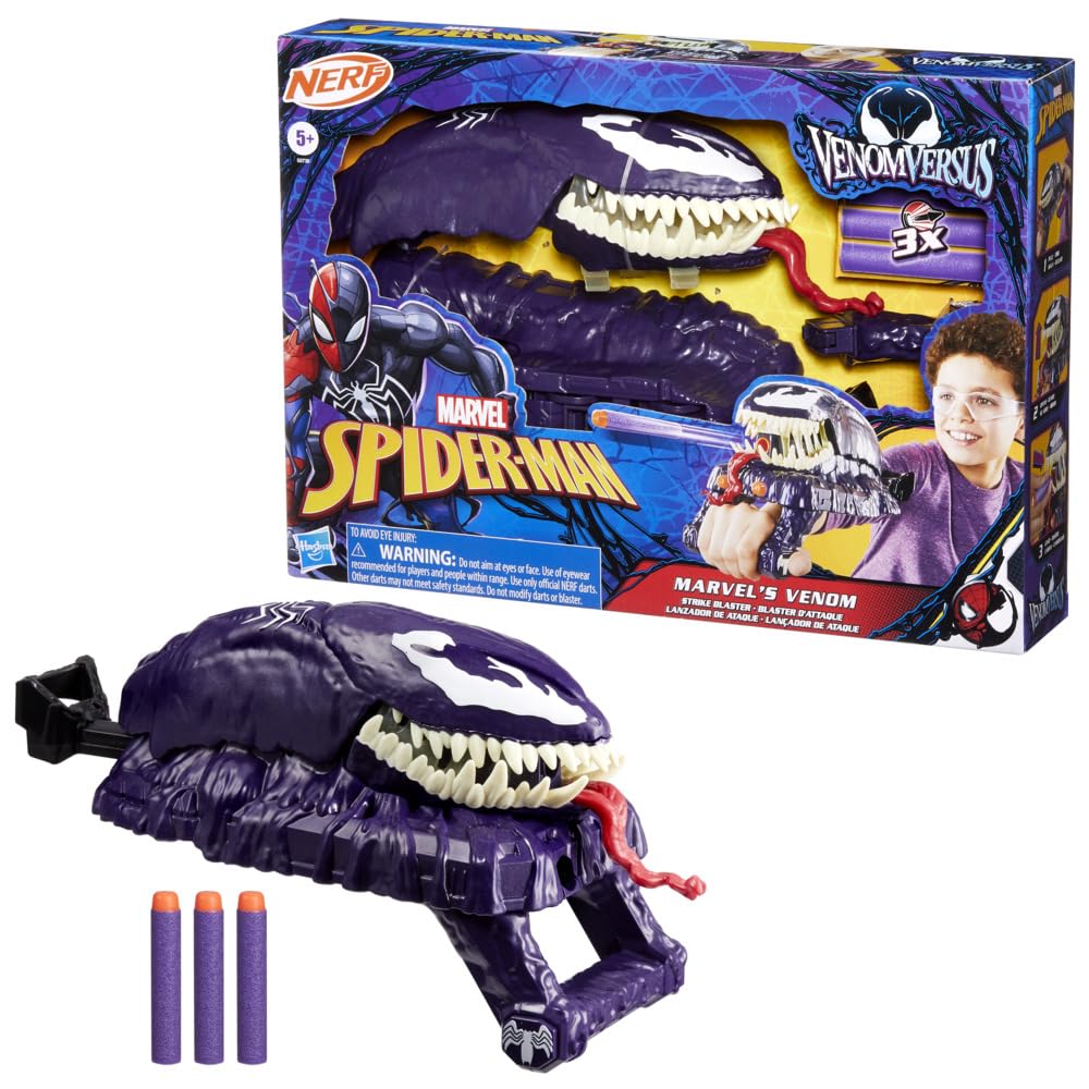 marvel-venomversus-blaster-nerf-spiderman-venom-d-guisement image 1