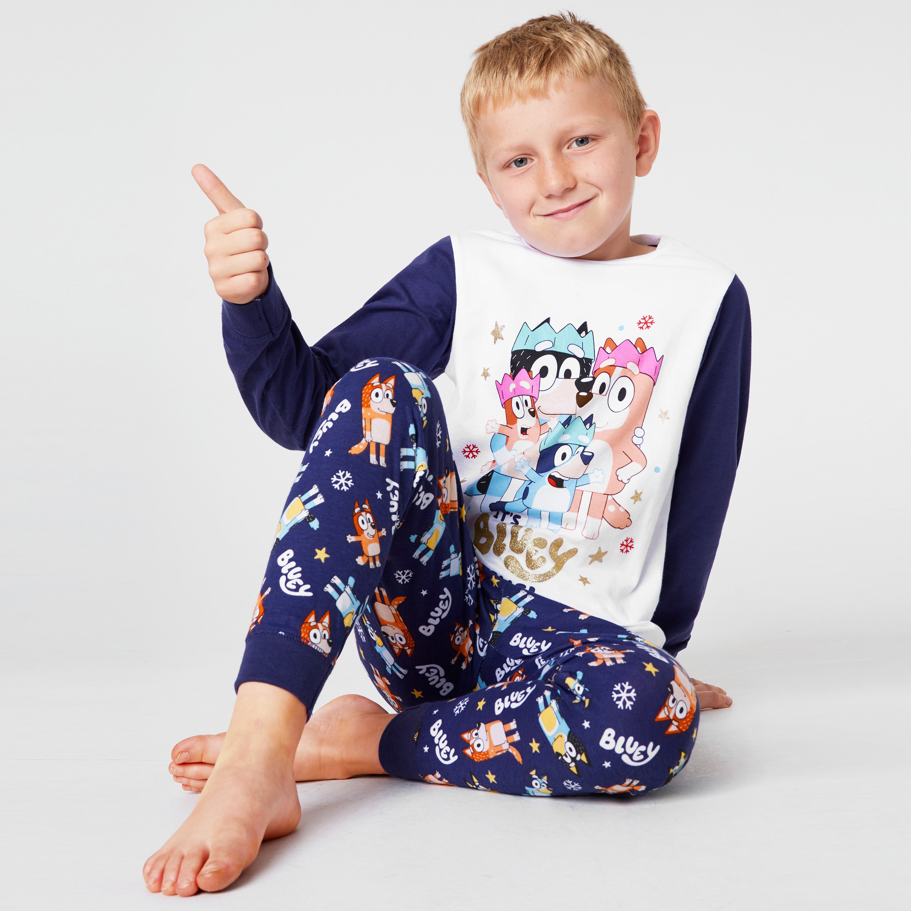 bluey-pyjama-no-l-assorti-enfant-coton-manche-longue-famille image 2