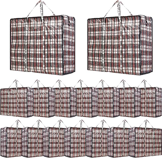 deco-express-sacs-de-rangement-xxl-zipp-s-lot-de-16 image 1