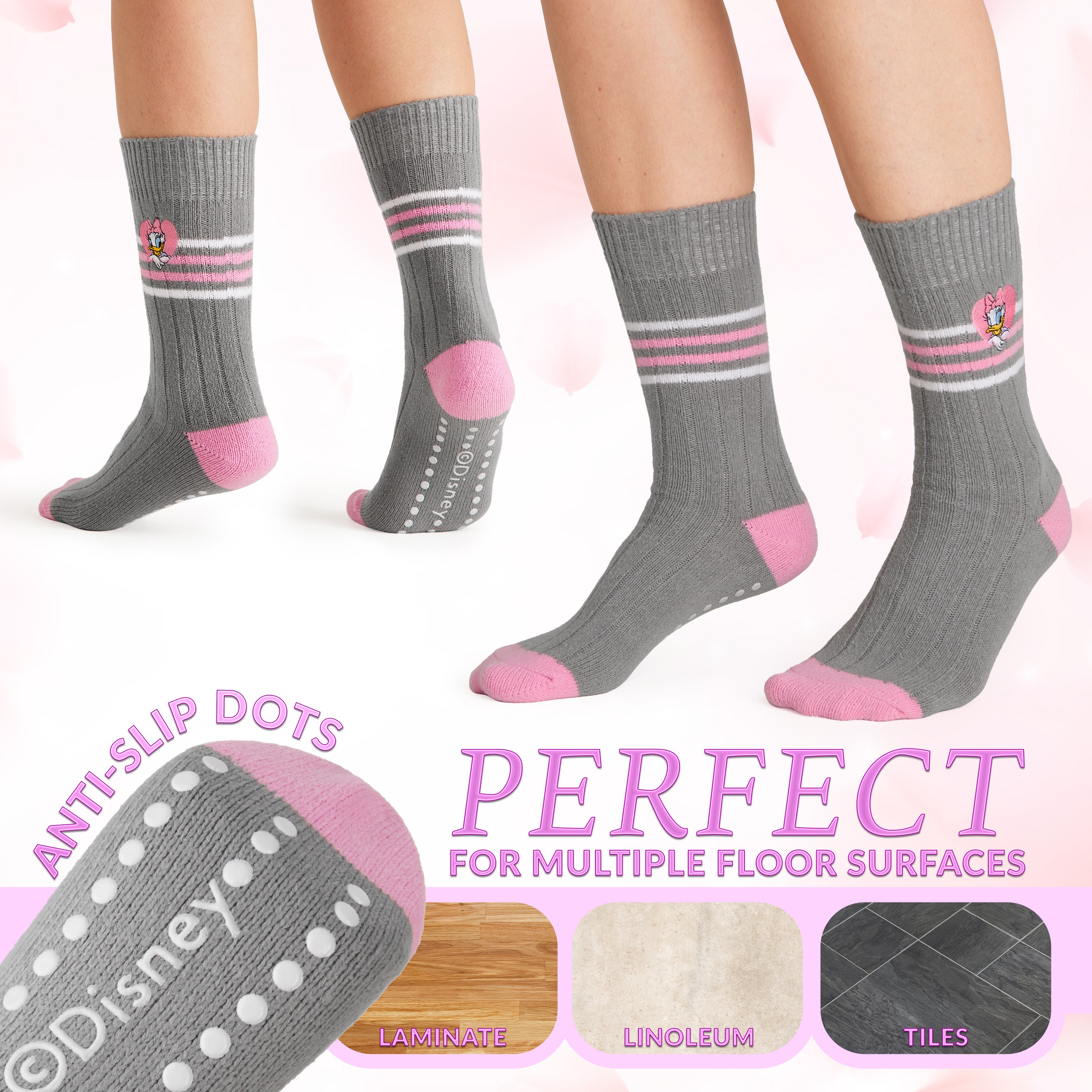 disney-chaussettes-pilou-femme-daisy-antid-rapantes image 3