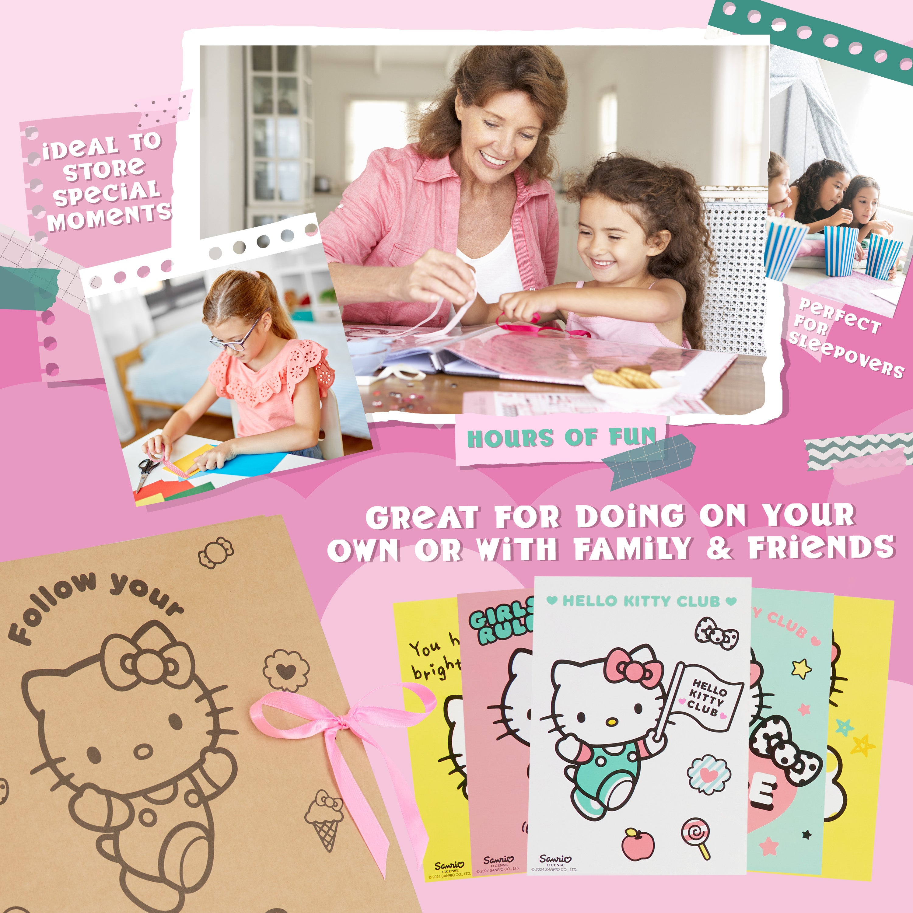 hello-kitty-kit-scrapbooking-enfant-stickers-album image 4