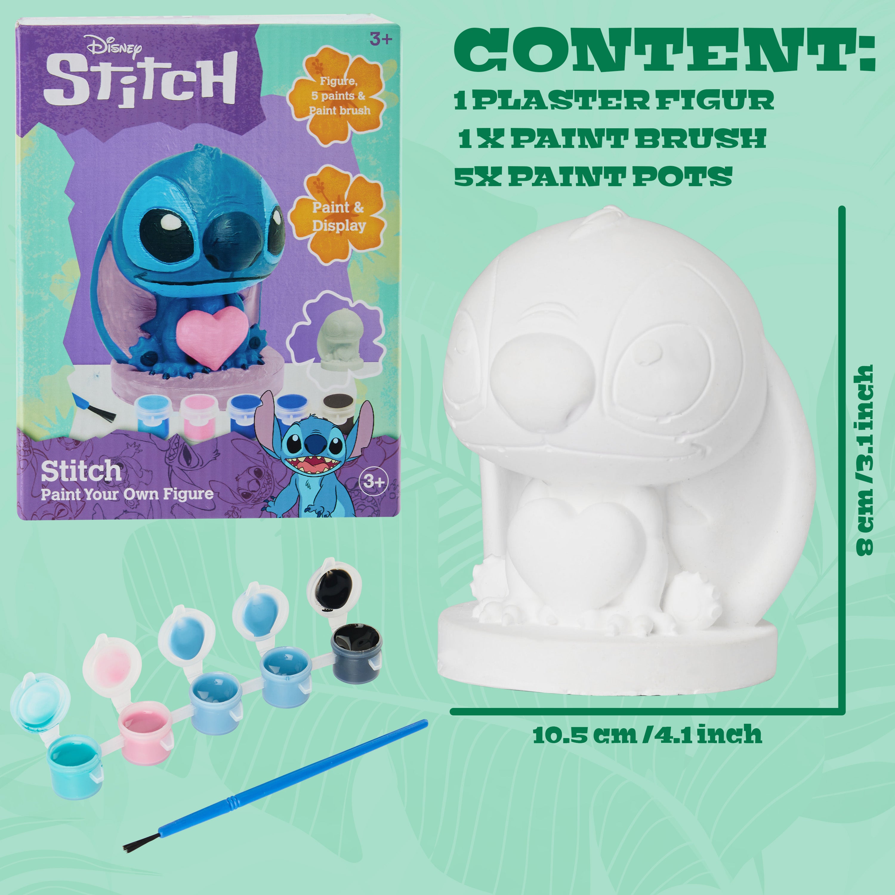 disney-stitch-kit-peinture-figurines-pl-tre-peindre-enfant image 6