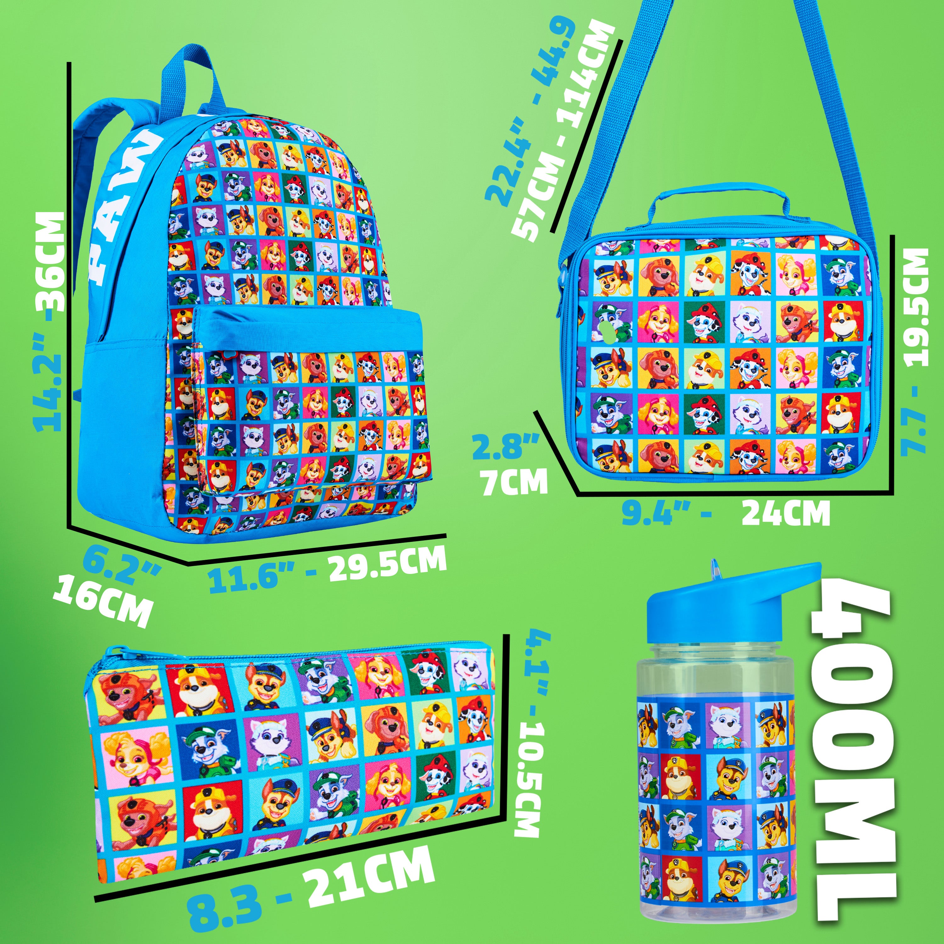 get-trend-pat-patrouille-sac-cole-4-pi-ces-gourde-400ml image 6