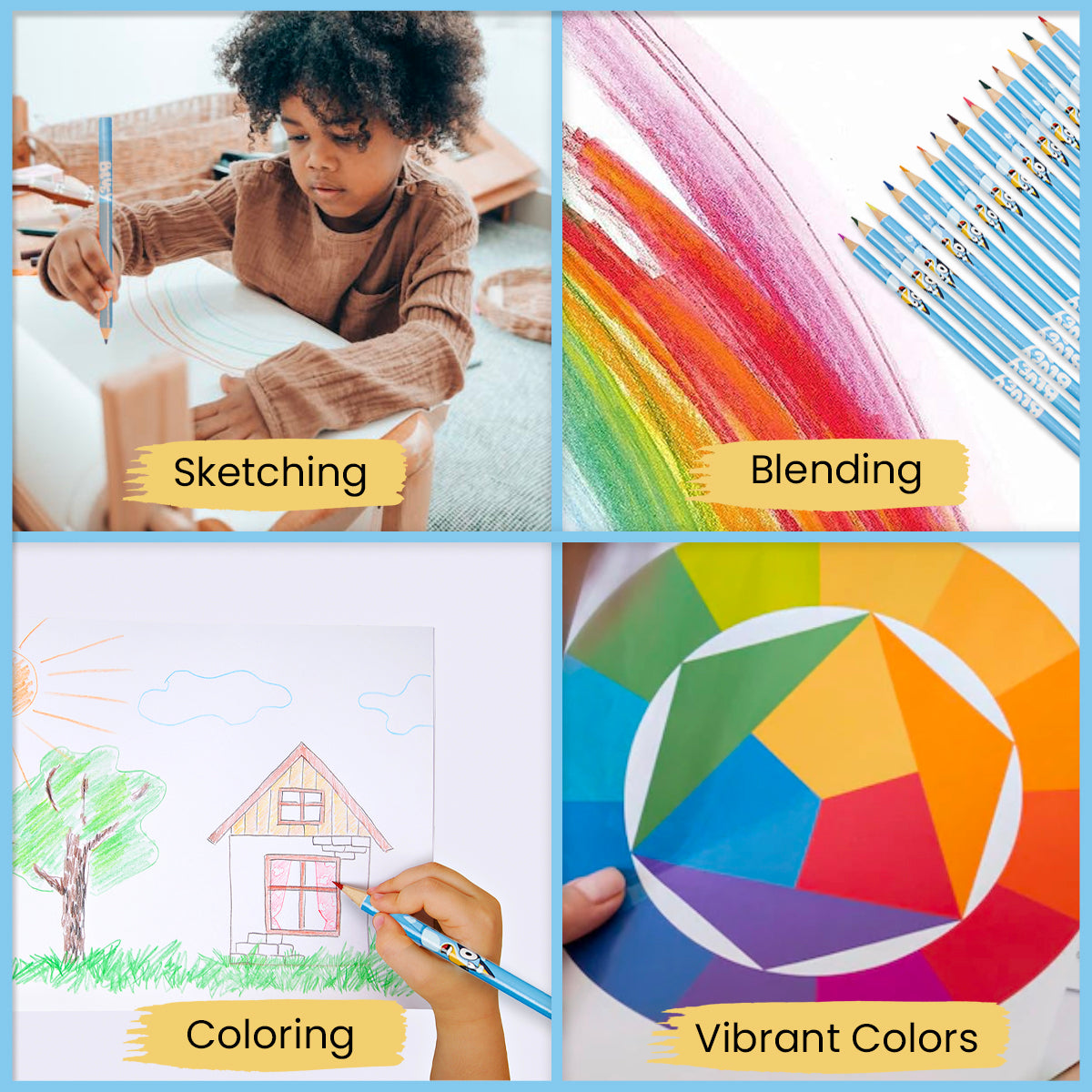get-trend-bluey-crayons-couleur-enfant-bo-te-72 image 2