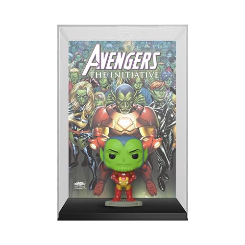 funko-pop-comic-cover-iron-man-skrull-figurine-vinyle image 8