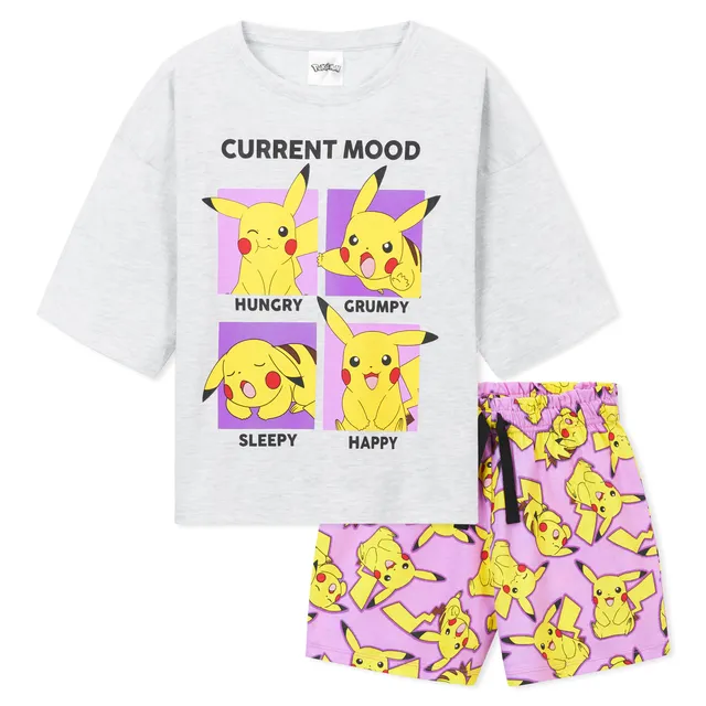 pok-mon-pyjama-short-fille-pikachu-ensemble-9-10-ans image 1