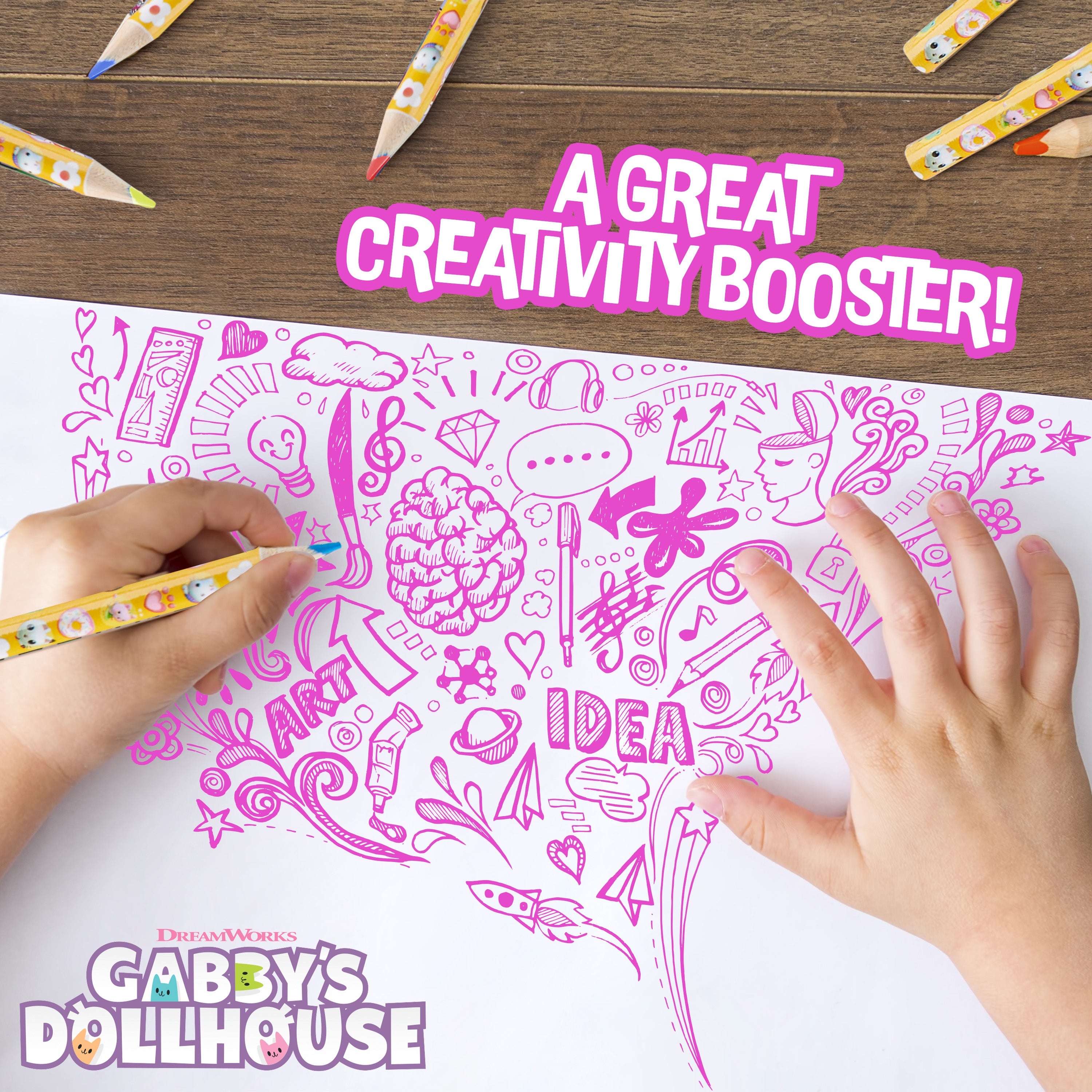gabby-s-dollhouse-crayons-de-couleur-enfant-bo-te-72 image 6