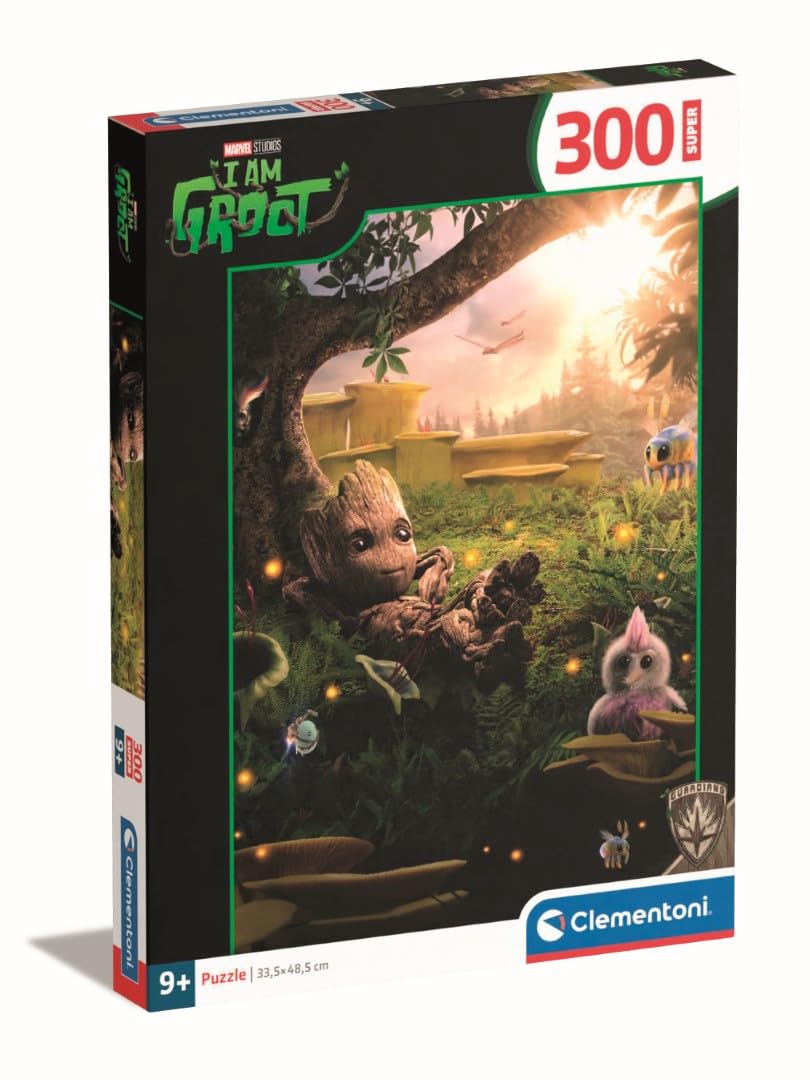 marvel-puzzle-groot-300-pi-ces-enfant-48-5x33-5-cm image 2